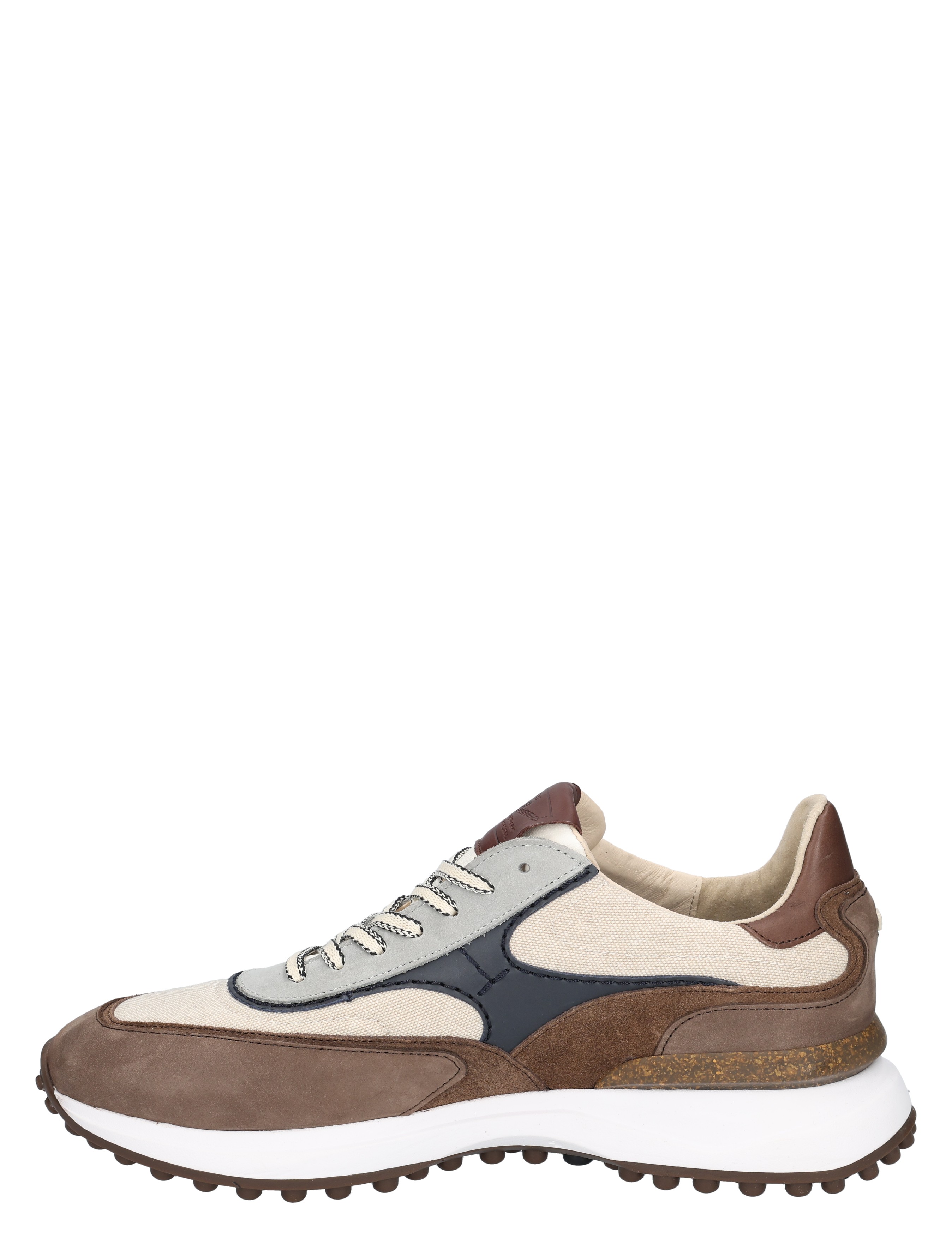 Floris van Bommel - Noppi 10207 26-01 Naturel G+ Wijdte - Heren - Lage Sneakers - Sneakers - 50659_27_2