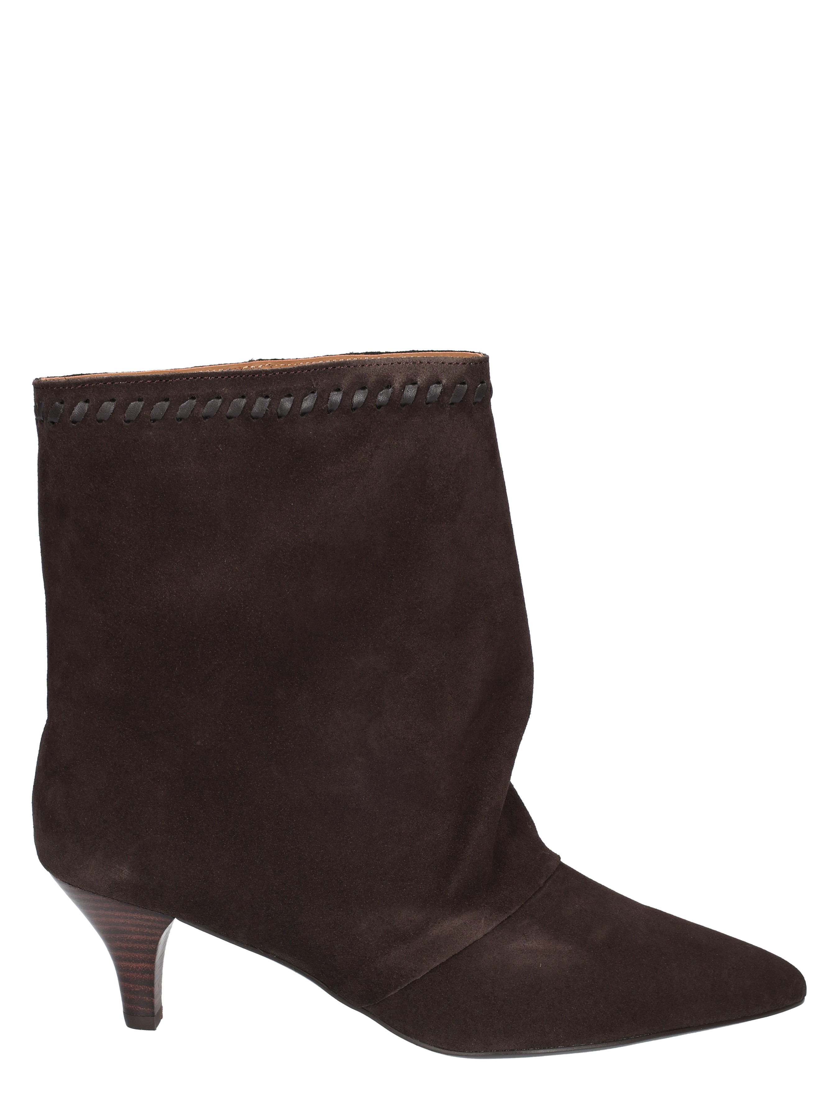 Toral Shoes - Maeve Suede Dark Brown - Boots - Dames - Enkellaarsjes - 52405_22_1