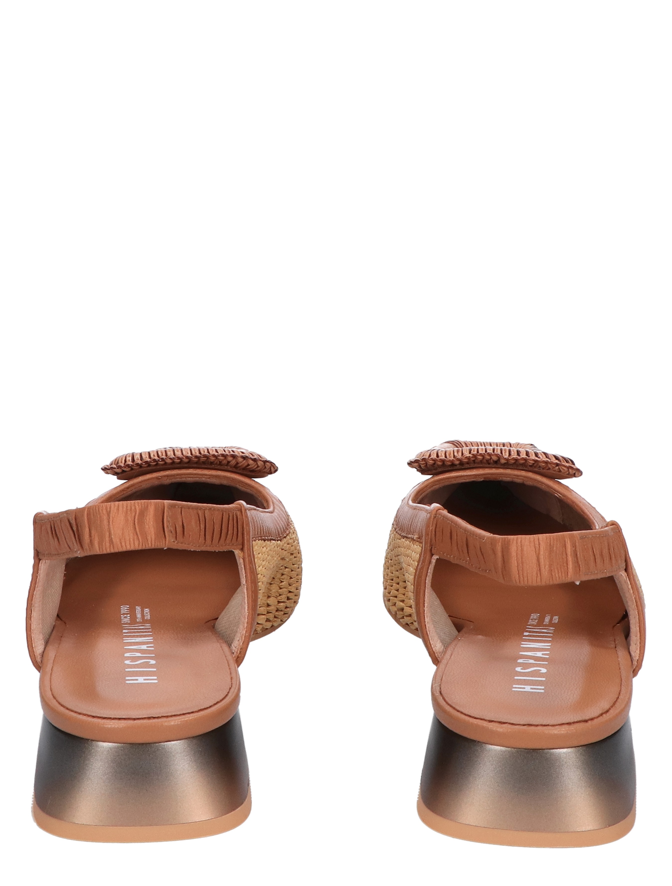 Hispanitas - RHV254046 Rafia Brown Natural - Dames - Slingbacks - 47402_27_6