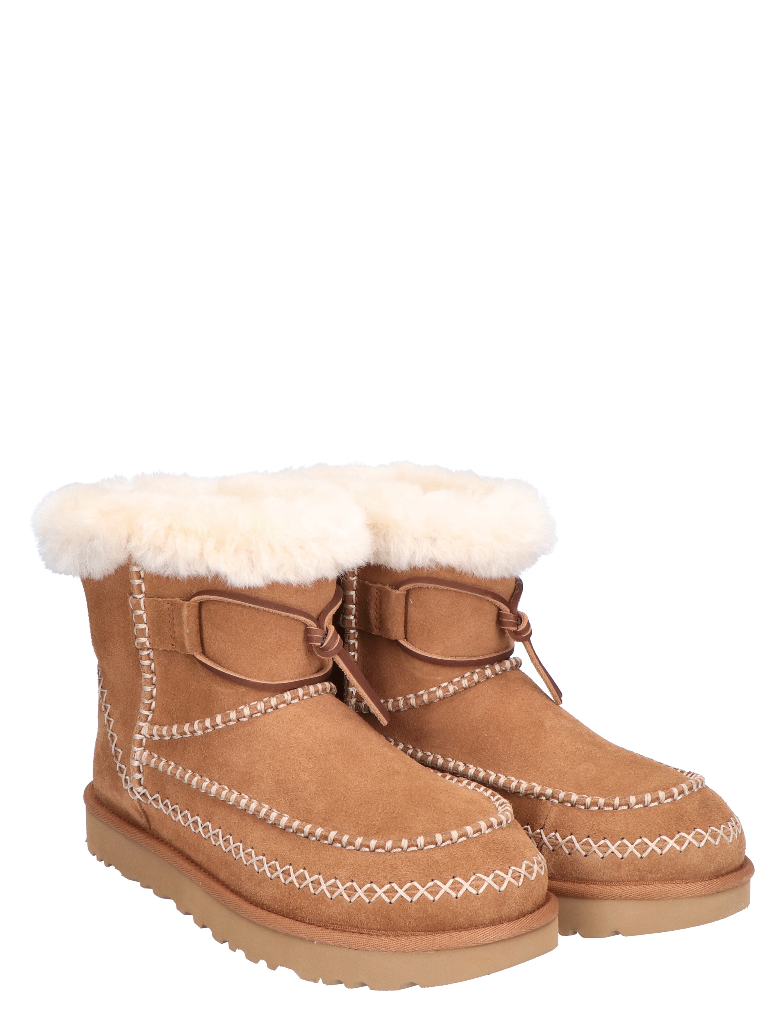 UGG - Classic Mini Alpine Chestnut - Dames - Boots - Enkellaarsjes - 45040_22_5