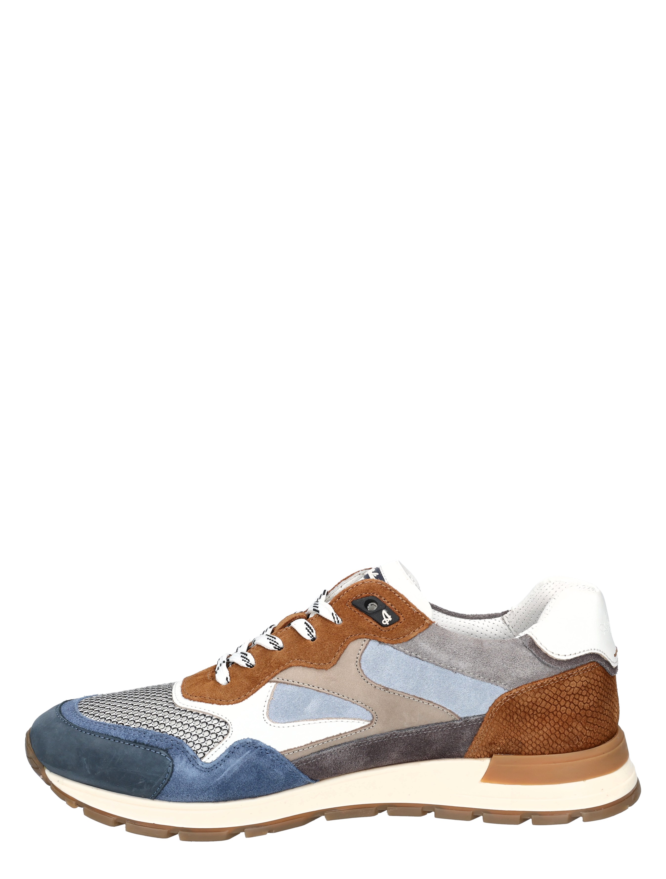 Australian - Tiago  15.1669.02.K99 Grey Tan Blue - Heren - Veterschoenen - Casual Veterschoenen - 50783_32_2