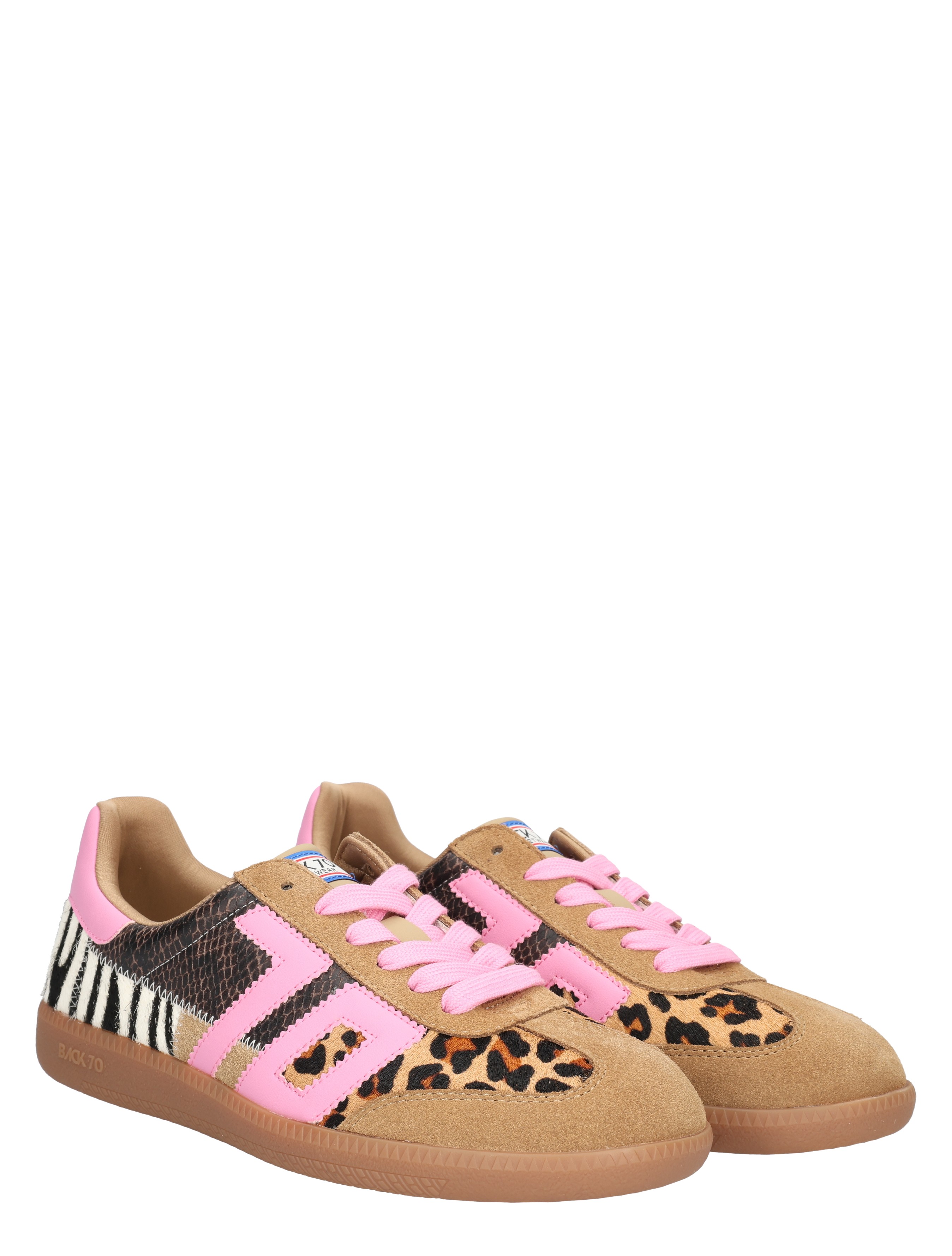 Back 70 - Squid 02 Multi Leopard Zebra - Sneakers - Dames - Lage Sneakers - 48920_22_5