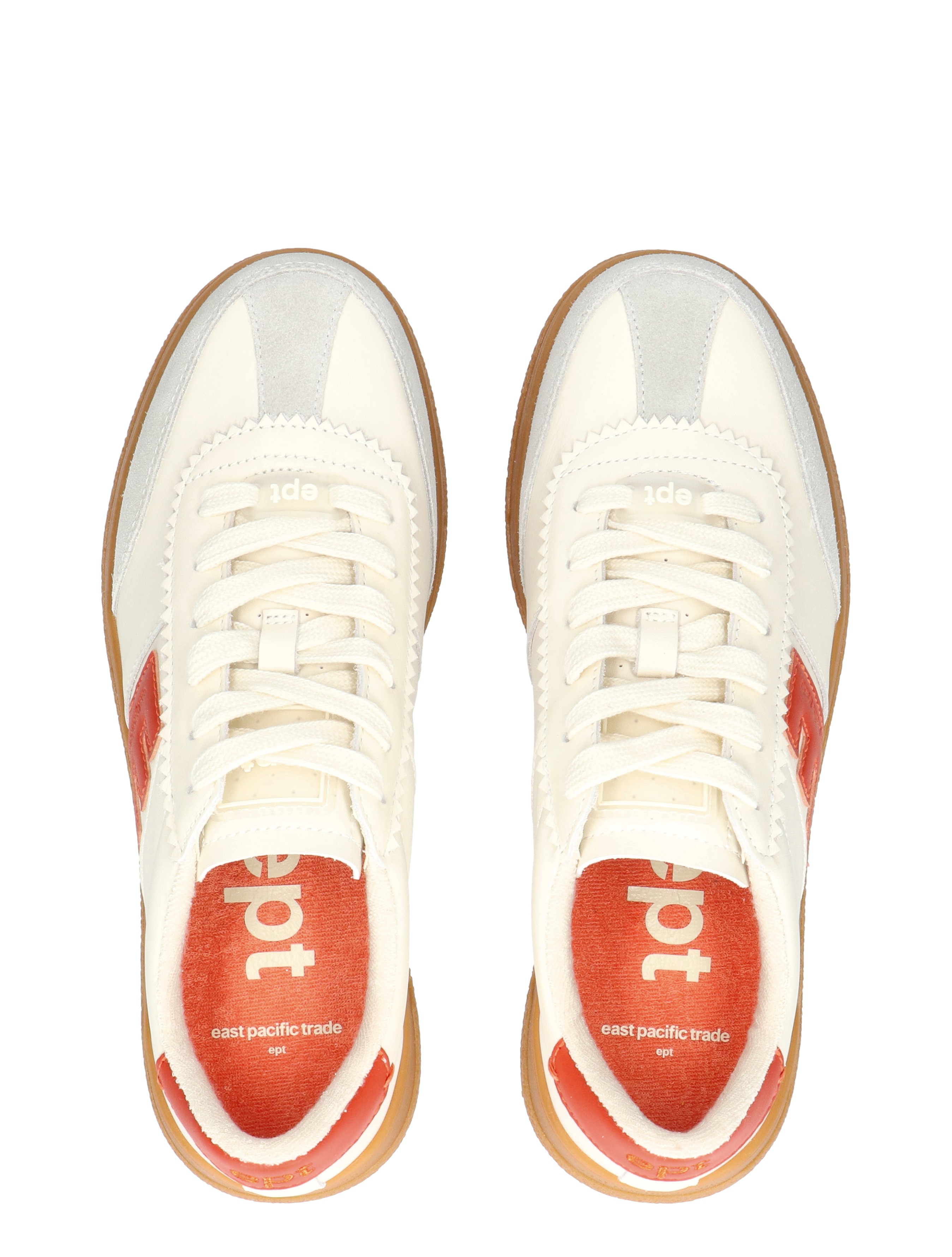 East Pacific Trade - Santos Women Tofu Orange - Dames - Sneakers - Lage Sneakers - 50371_84_8