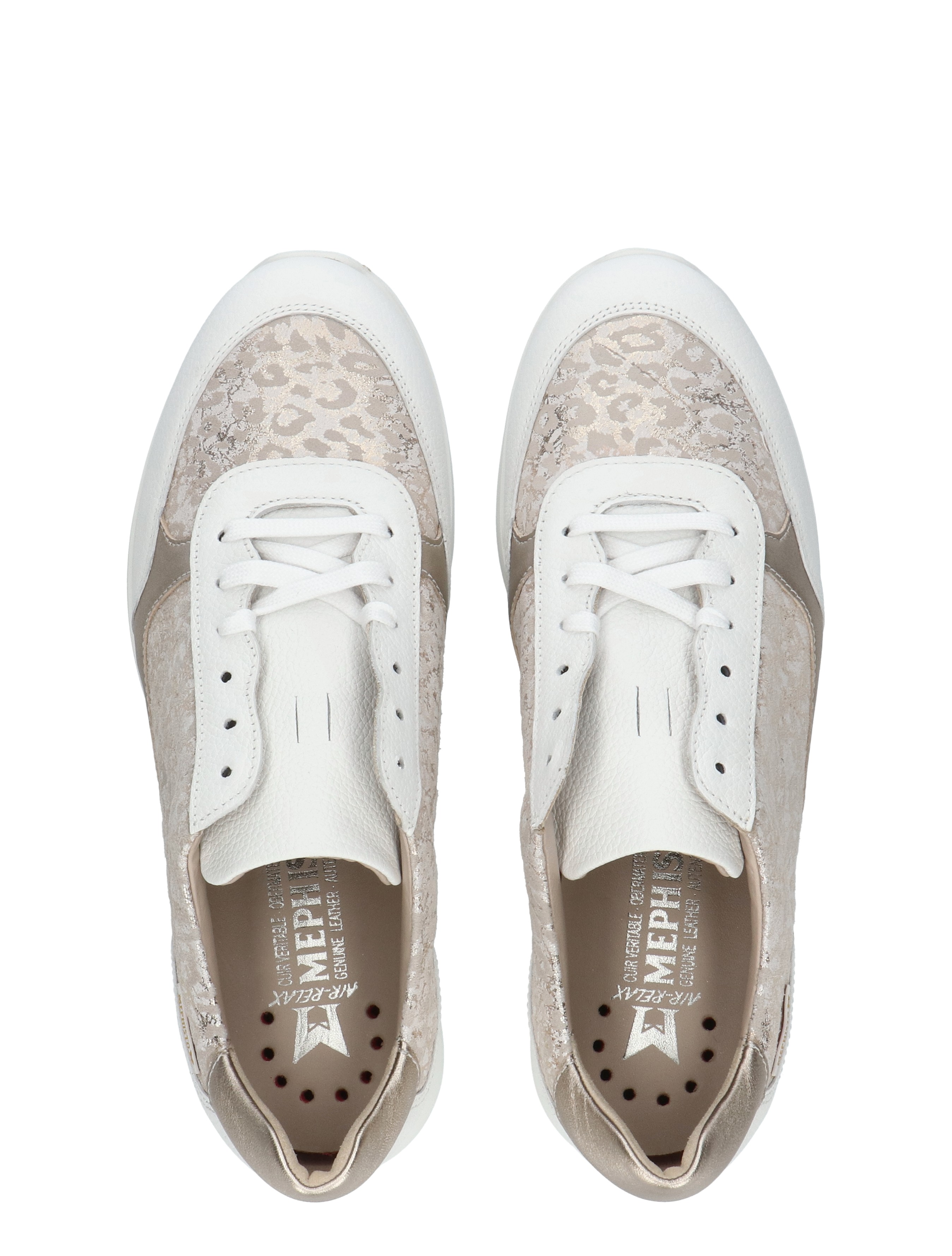 Mephisto - Mendy 9930 White - Dames - Veterschoenen - Casual Veterschoenen - 51012_85_7