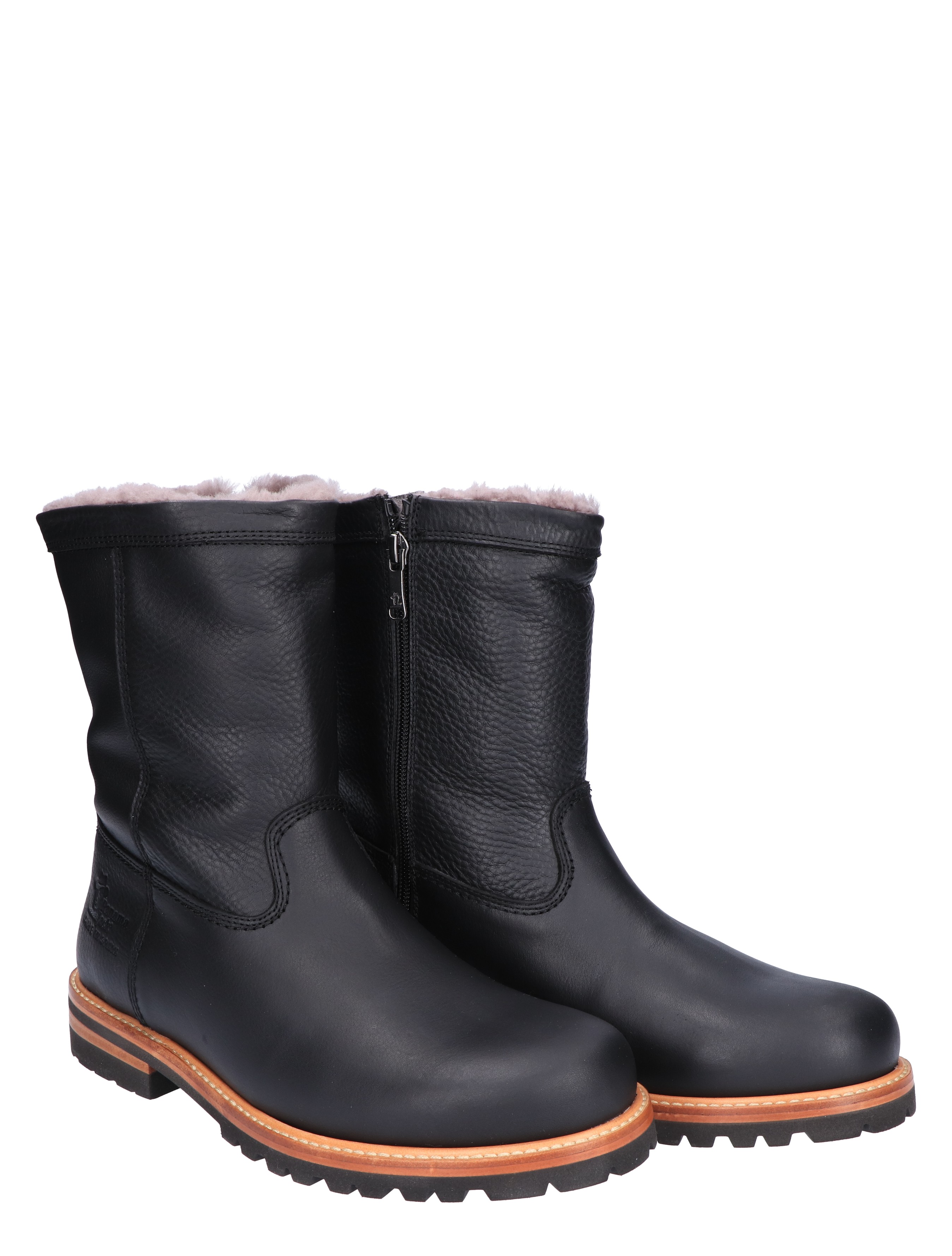 Panama Jack - Fedro Igloo Napa Grass Black - Heren - Boots - Enkellaarsjes - 45671_11_5