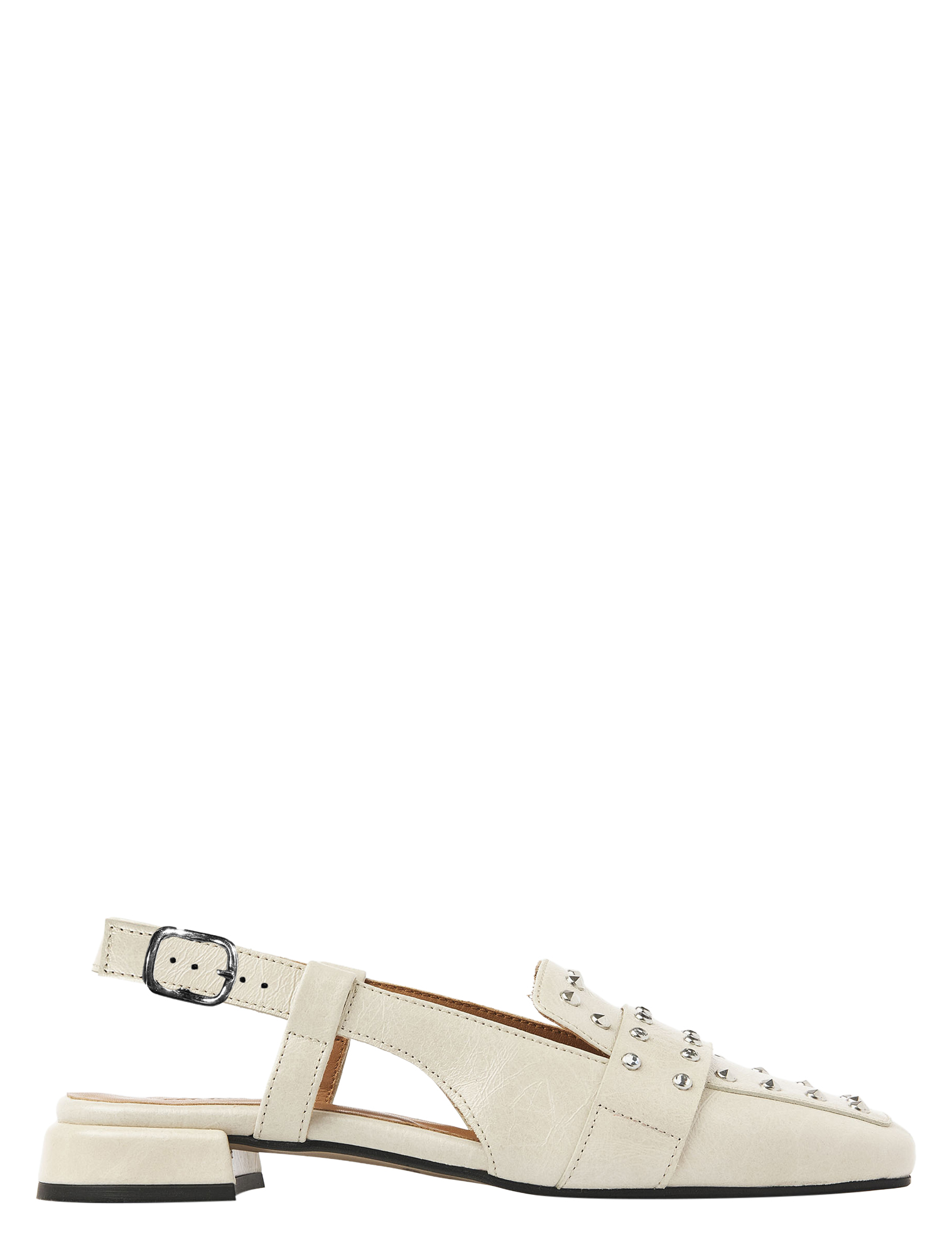 VIA VAI - 62388 Julie Damian 01-946 Seattle Sand - Dames - Slingbacks - 51359_77_1