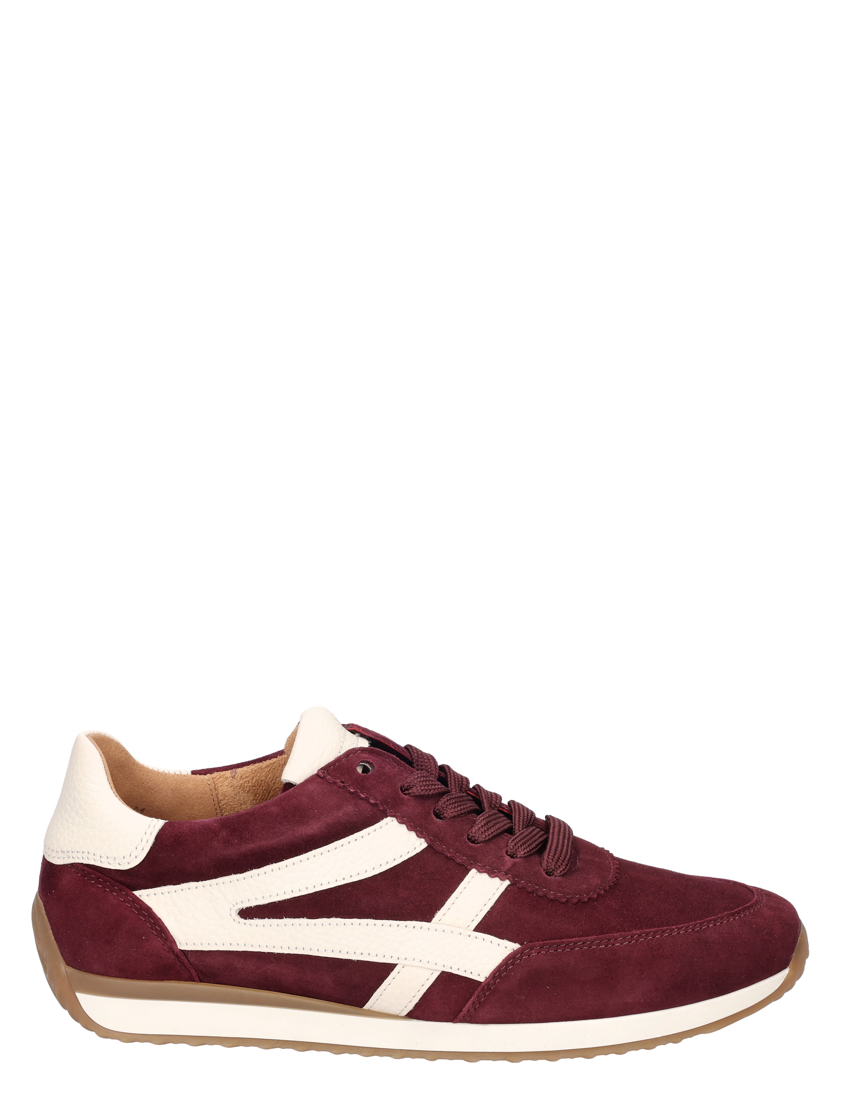 Gabor - 6032.01.004 004 mulberry/creme - Dames - Veterschoenen - Casual Veterschoenen - 51213_44_1