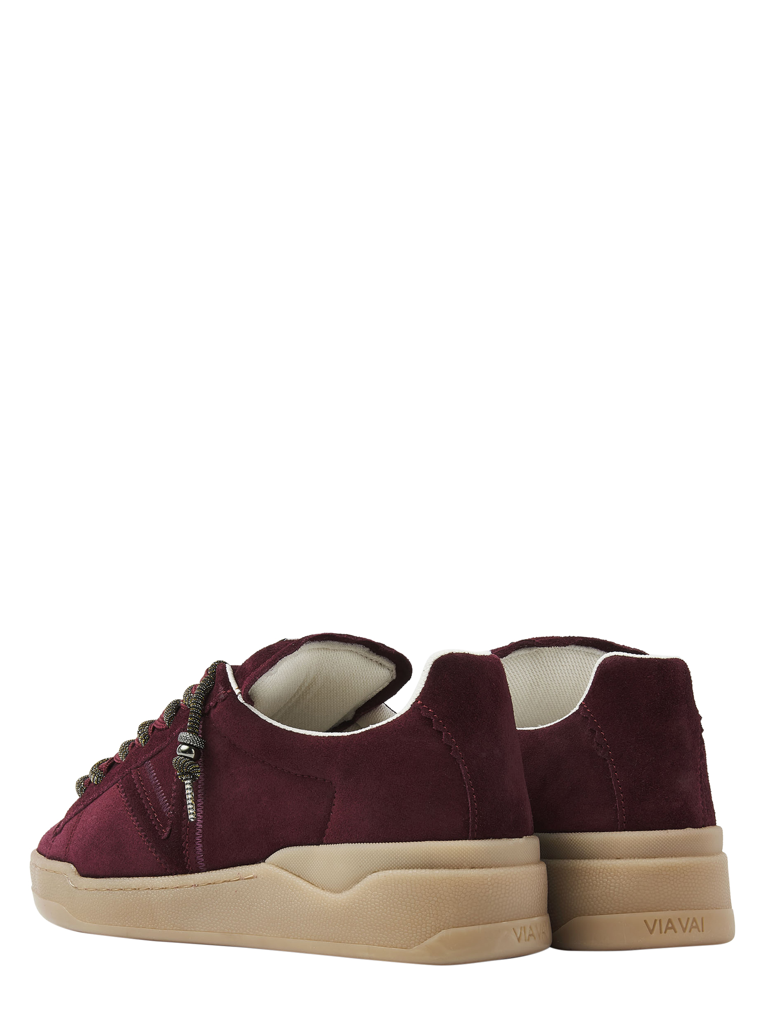 VIA VAI - Sam Kyli 62188 03-1302 Burgundy - Dames - Sneakers - Lage Sneakers - 50044_44_3