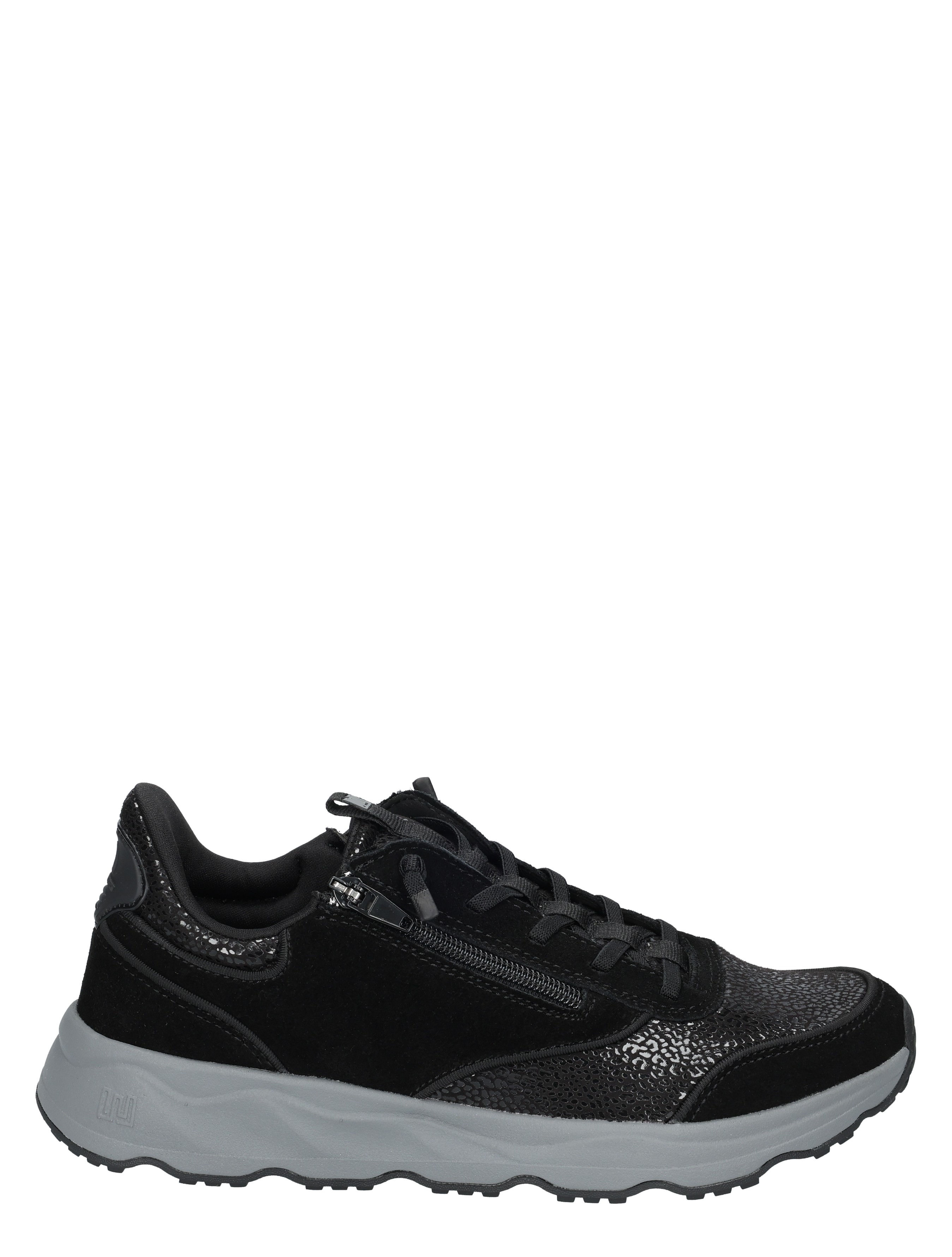 Waldlaufer - H-Tessi 588H01 Black H-Wijdte - Dames - Veterschoenen - Casual Veterschoenen - 51706_11_1