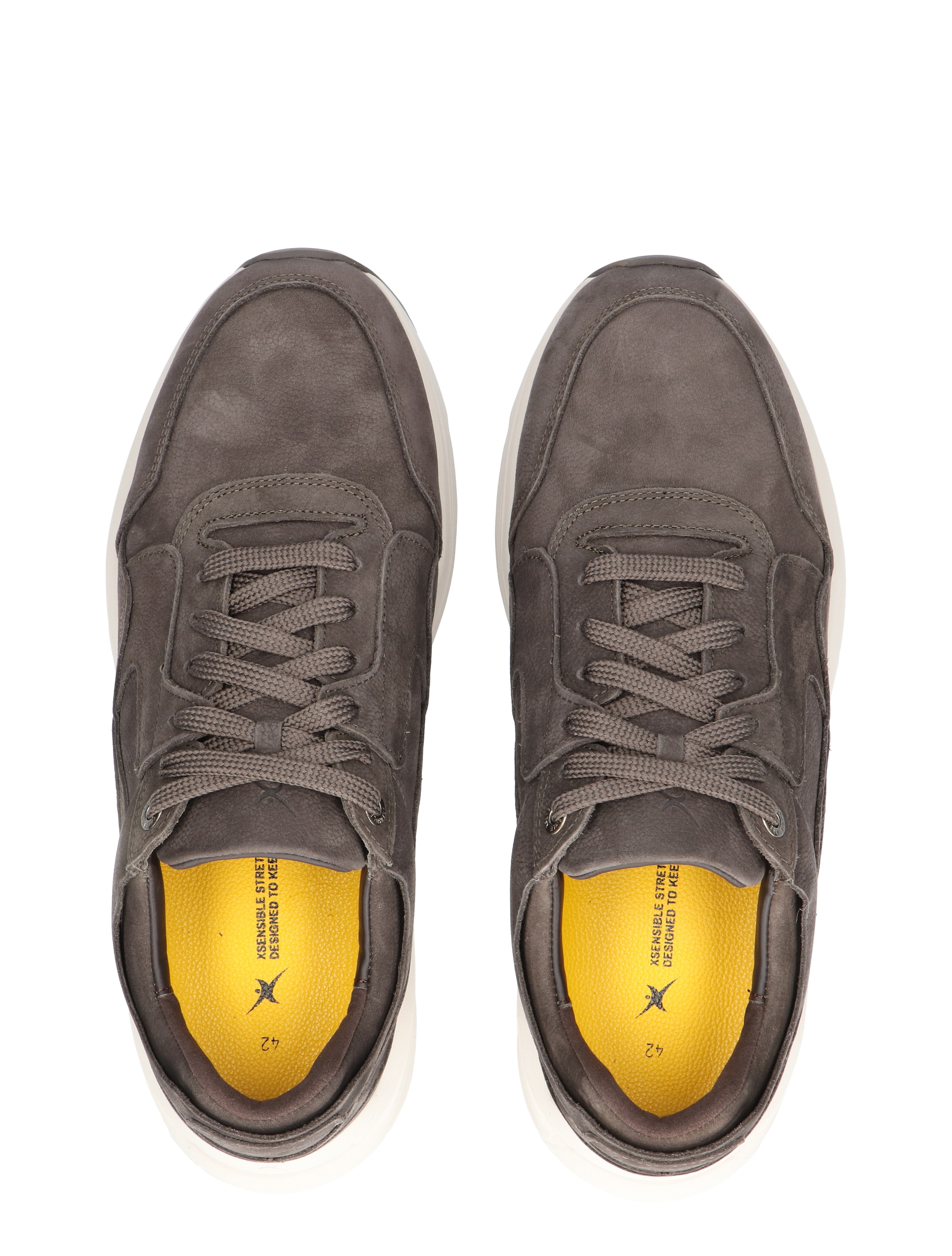 Xsensible - 33200 862 Carbon H-Wijdte - Heren - Veterschoenen - Casual Veterschoenen - 49409_99_7