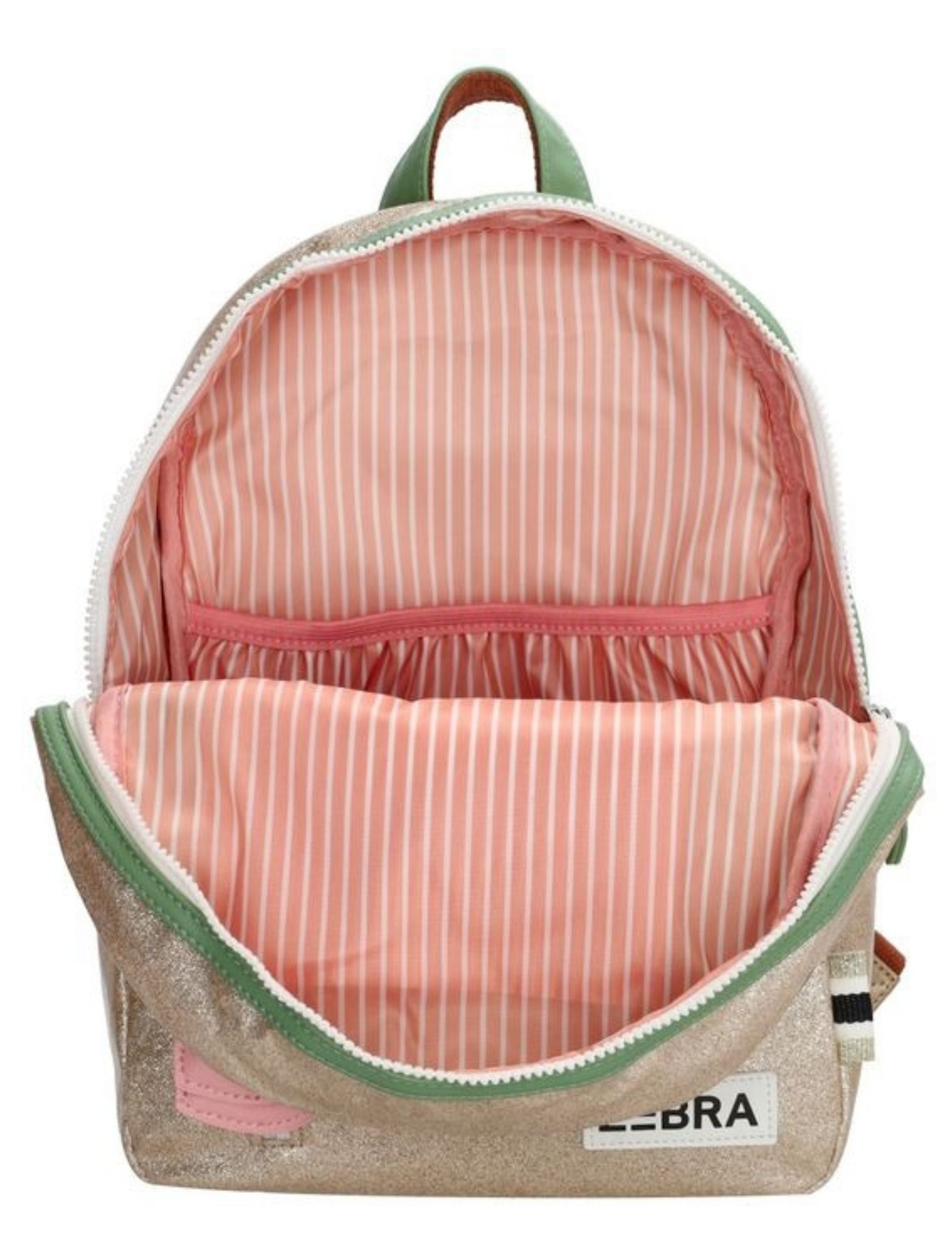 Zebra - Glitter Gold - Meisjes - Rugtassen - 49912_53_4