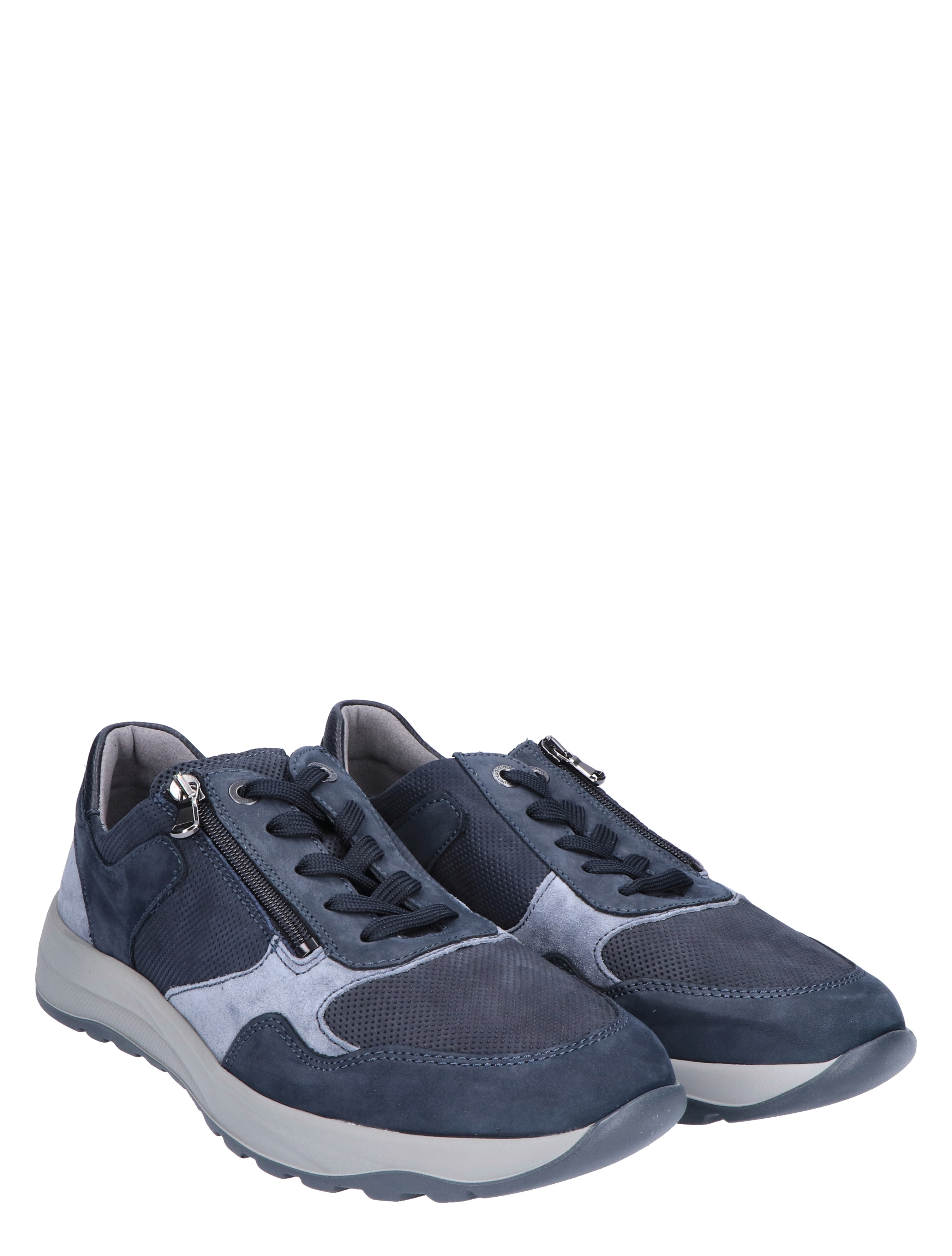 Waldlaufer - 662001 Marine Blue K-Wijdte - Heren - Veterschoenen - Casual Veterschoenen - 47510_33_5