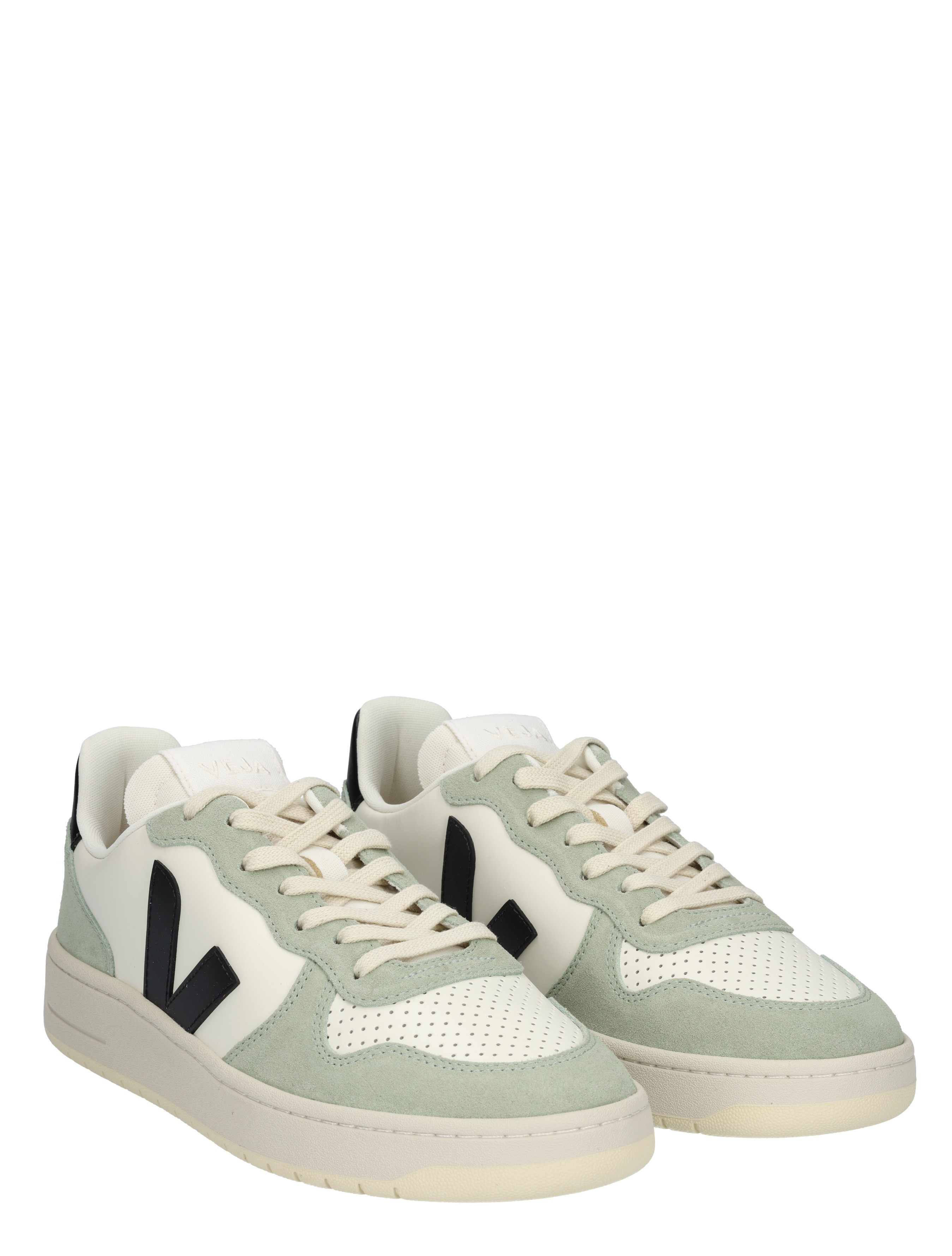 Veja - V-10 Prime Mens Leather Black Clay - Heren - Lage Sneakers - Sneakers - 46481_89_5