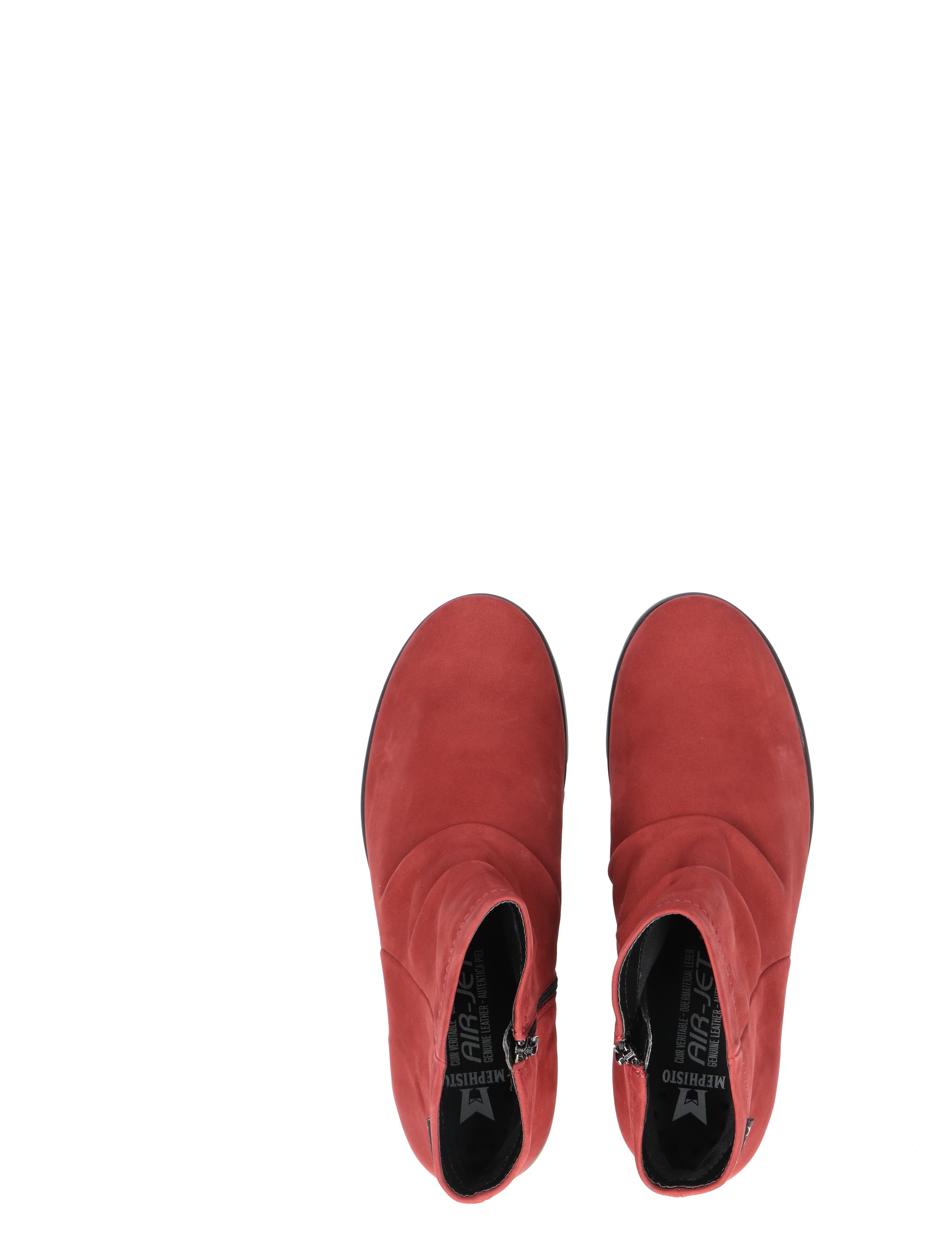 Mephisto - Rezia Bucksoft Red G-Wijdte - Dames - Boots - Enkellaarsjes - 49128_44_7