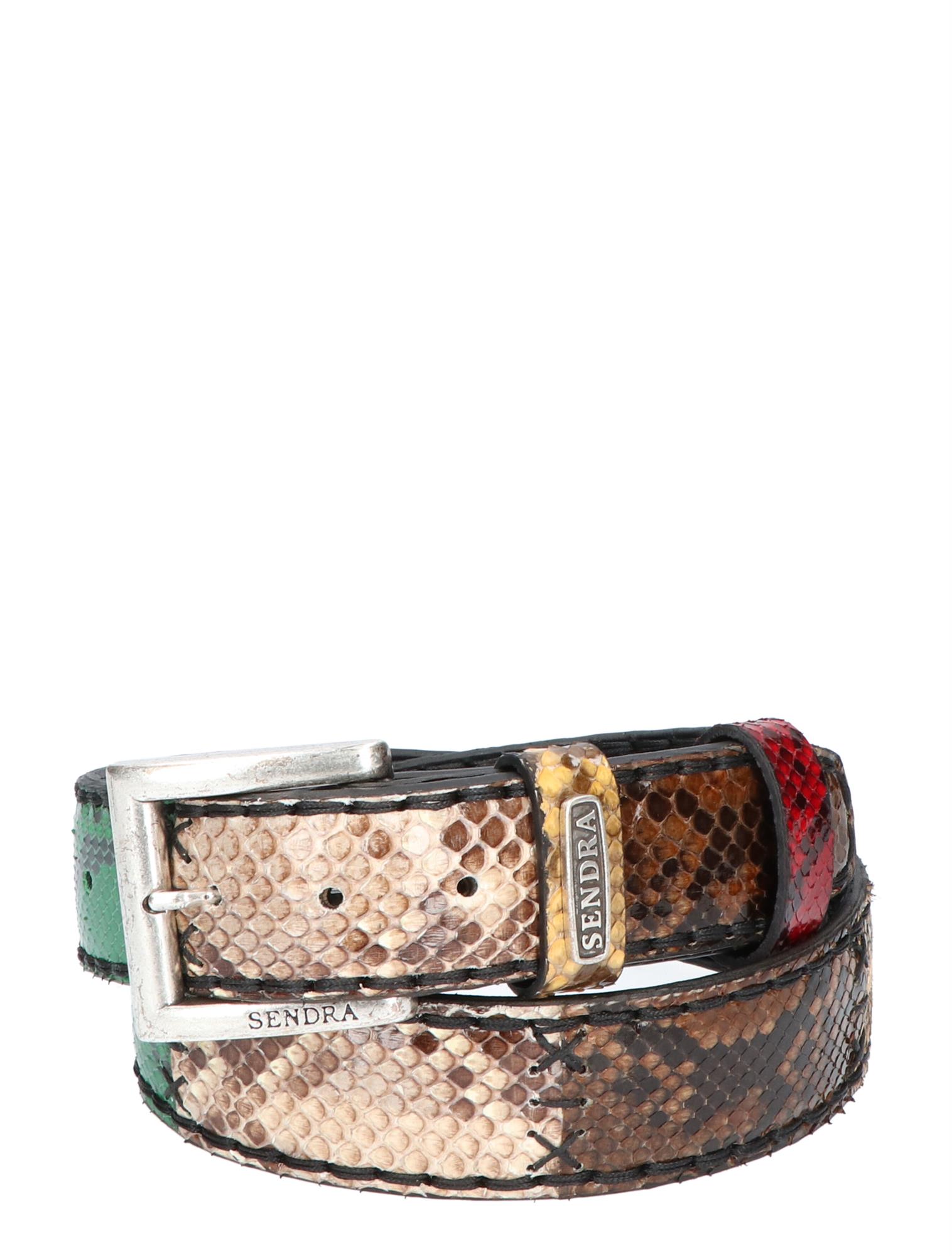 Sendra - 1075 Python Multi Color - Dames - Heren - Riemen - Riemen - 12090_59_1