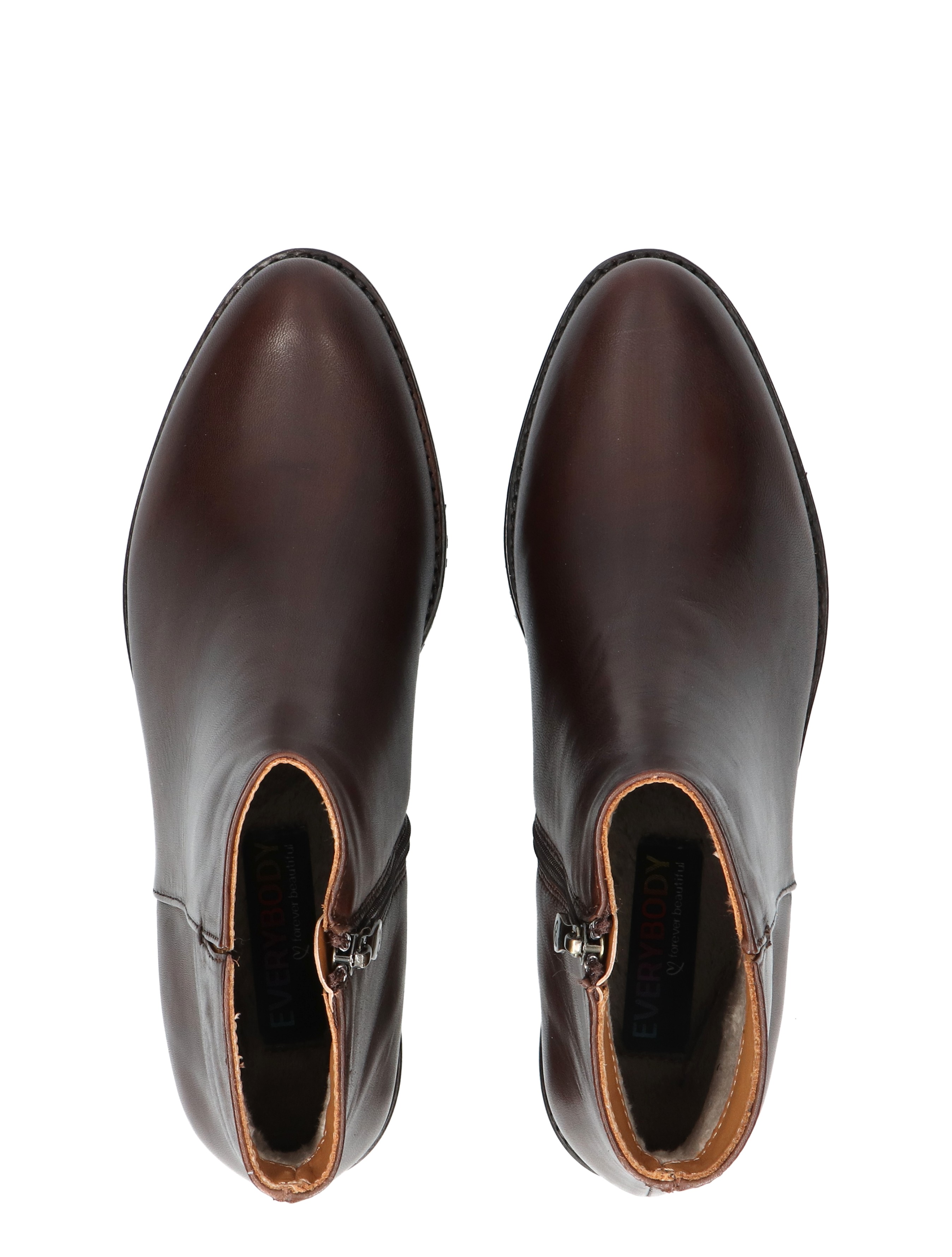 Everybody - 11654 Glove Castagno - Dames - Boots - Enkellaarsjes - 48876_22_7