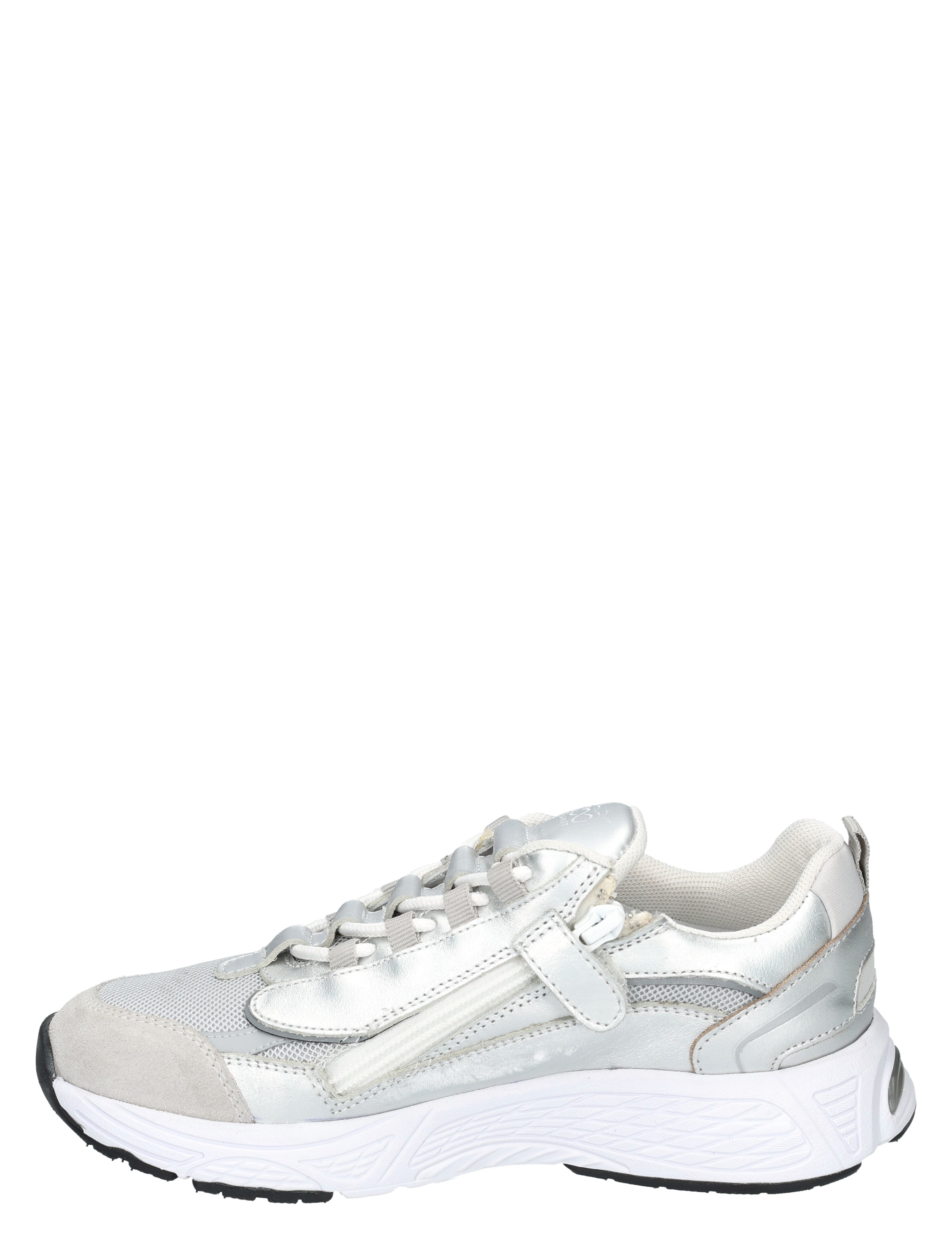 Hip - H1660  Silver Combi - Meisjes - Veterschoenen - 50592_54_2