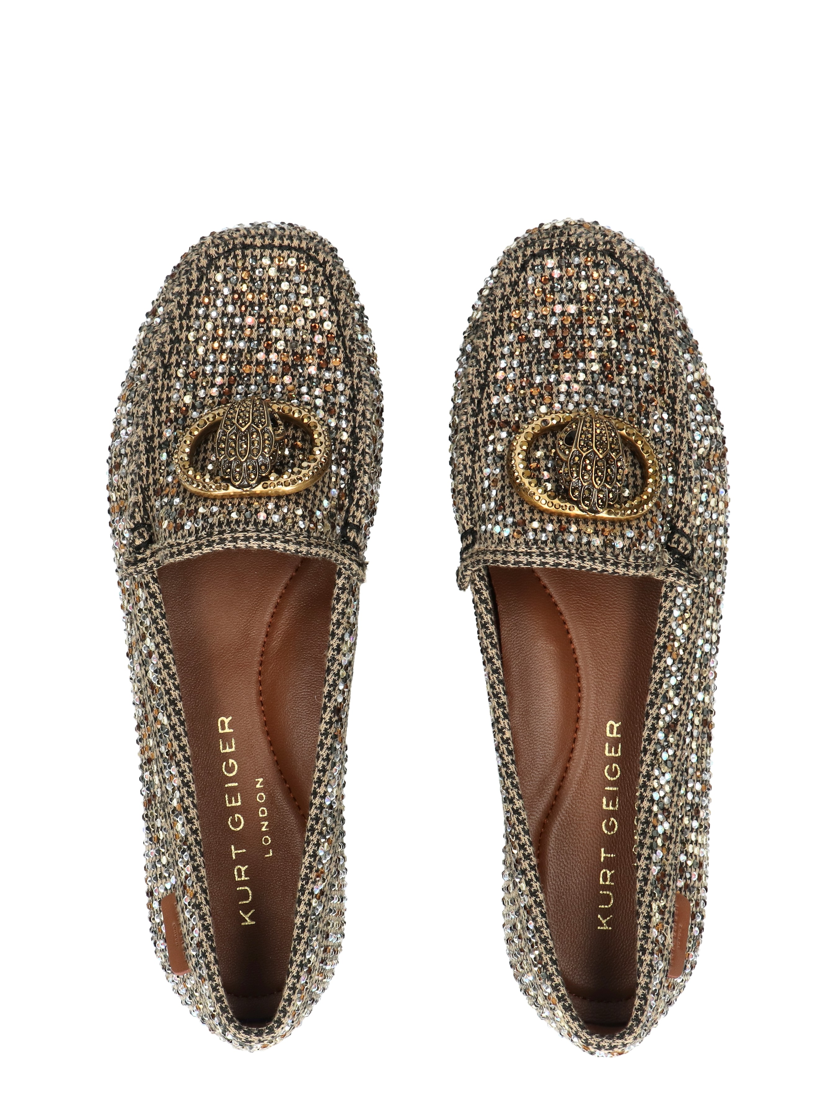 Kurt Geiger - Chelsea Moccasin Beige Combi - Dames - Loafers - 49594_53_8