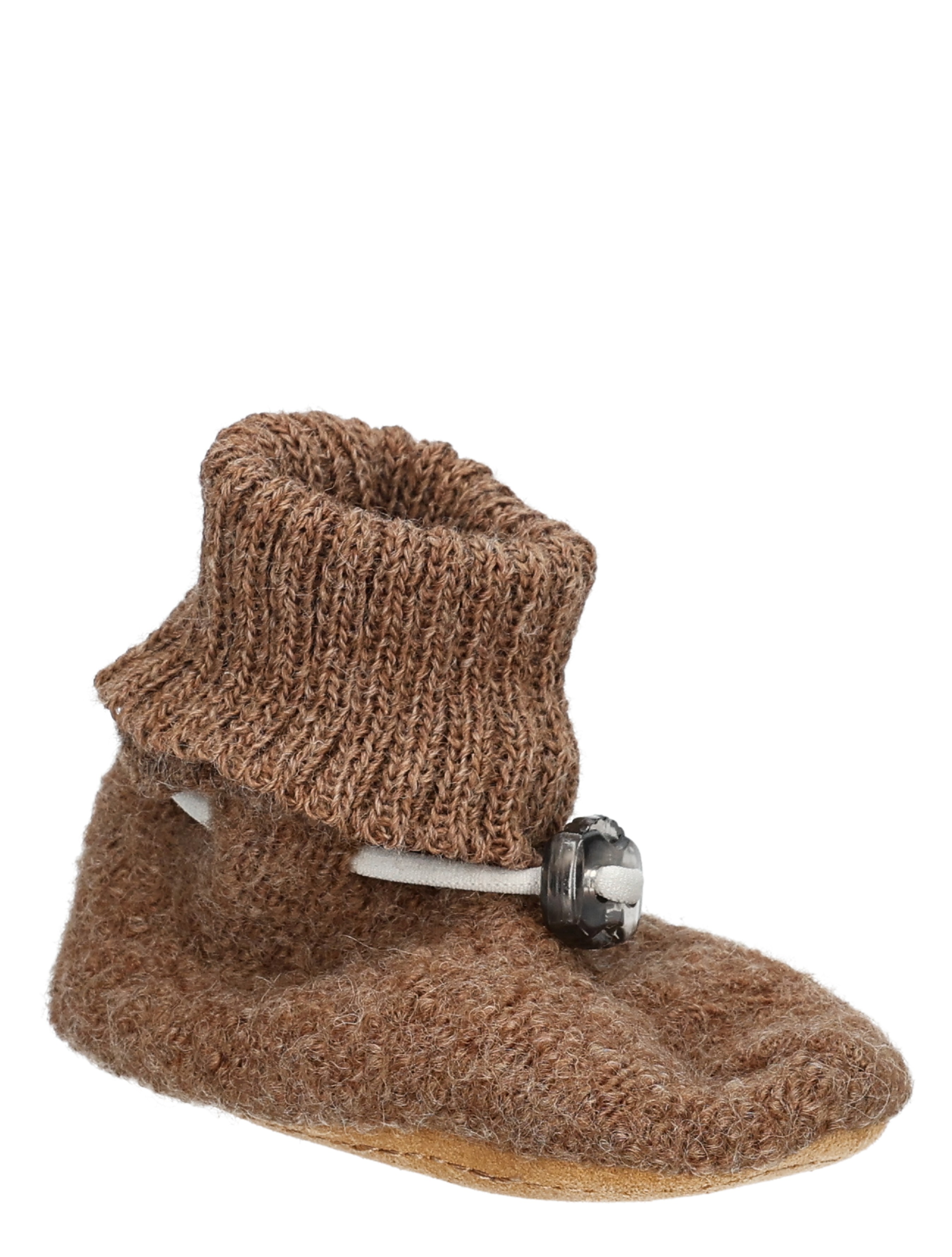 slipper, bootie, knit, brown, slipper-sock