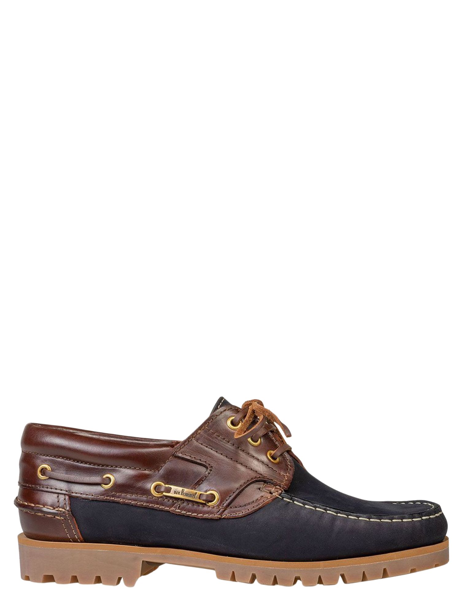 Van Bommel - Boat Shoe 30002 41-01 Dark Blue H-Wijdte - Heren - Bootschoenen - 24799_23_1