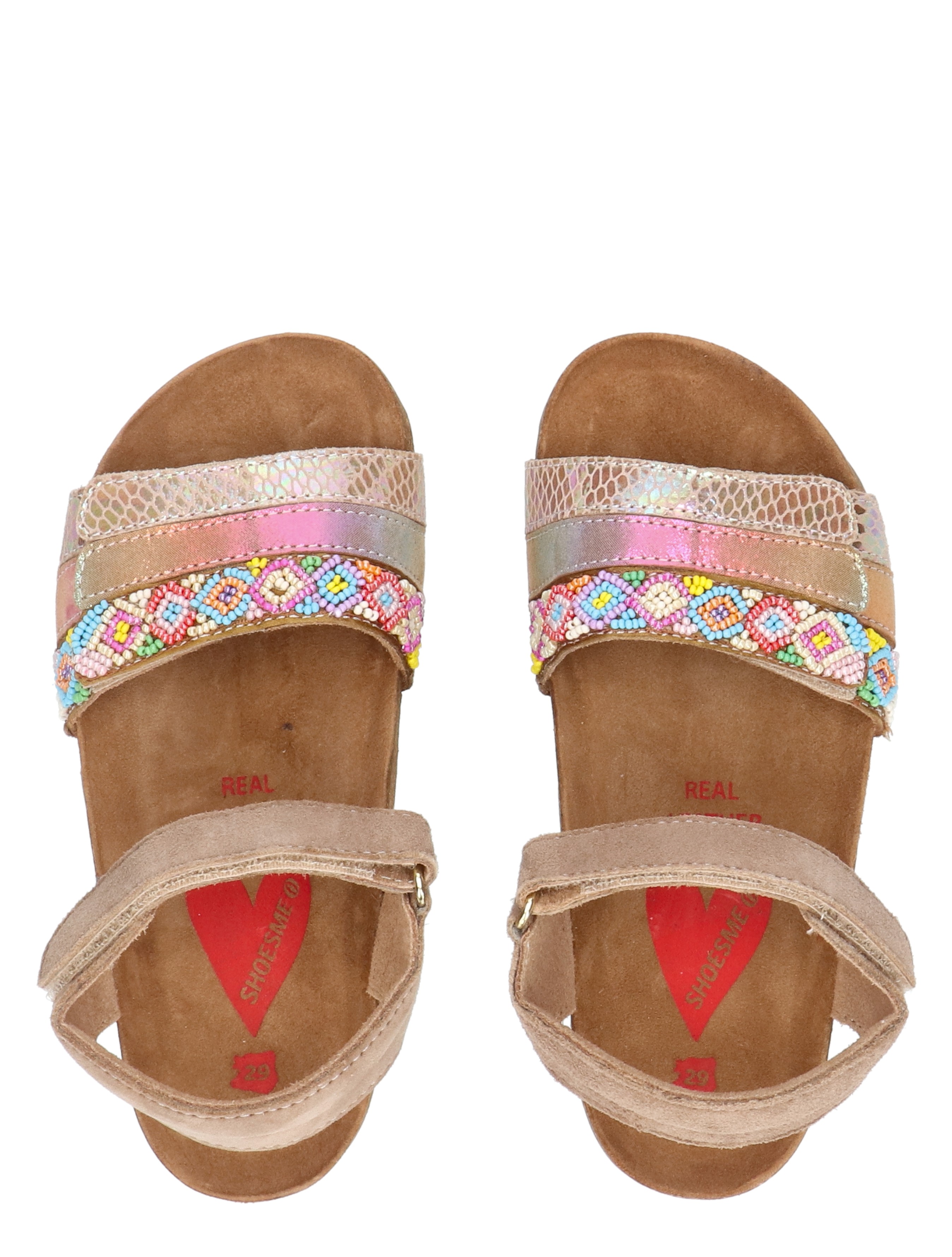 Shoesme - IC26S004 A Taupe Multi - Meisjes - Sandalen - 50295_22_7