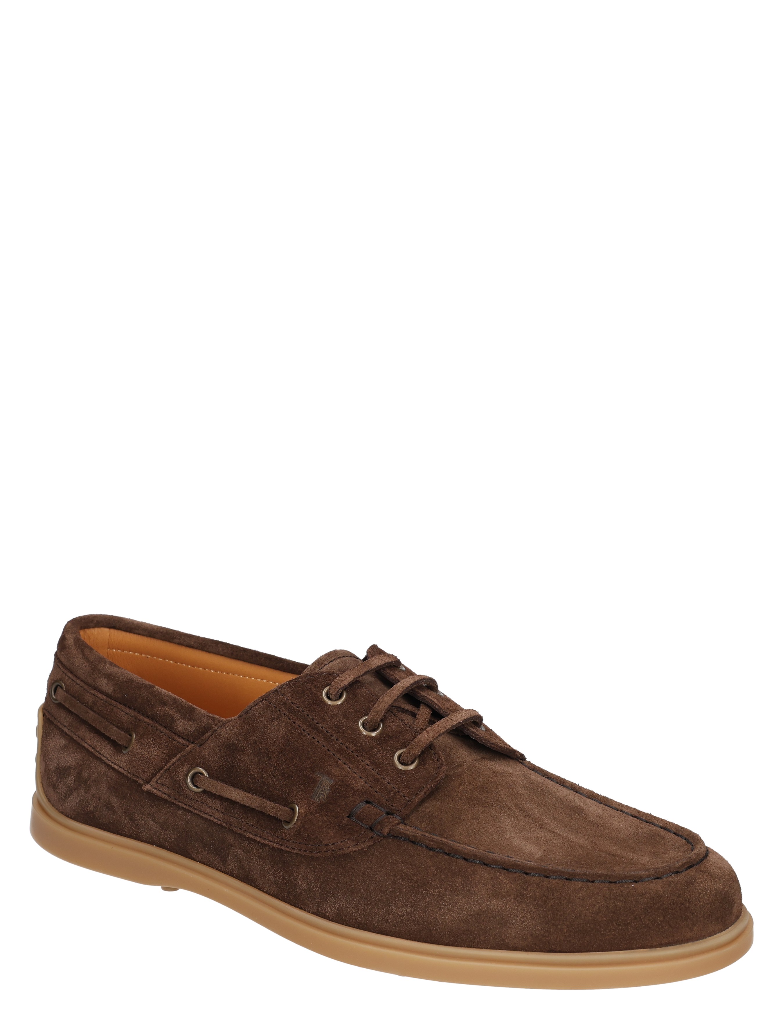 Tods - Boat Shoe in Suede S611 Brown - Heren - Loafers - 49667_22_3