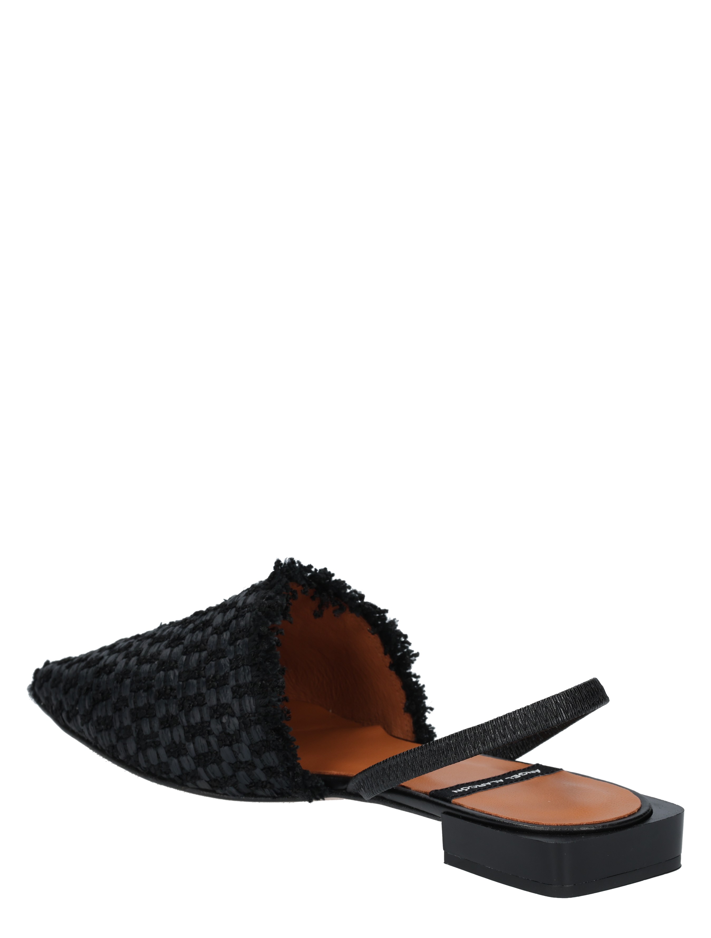 Angel Alarcon - 25009-530B Rafia Black - Dames - Ballerinas - 47947_11_4