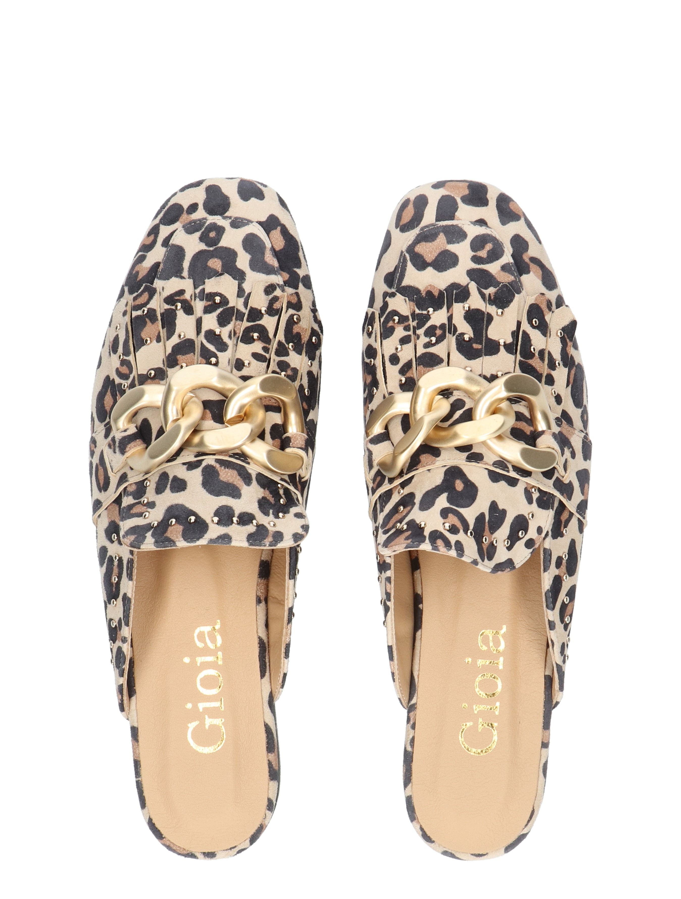 Gioia - Wynne 2 Tianna 2 2610141 Suede Leopard - Dames - Muiltjes - 50875_27_6