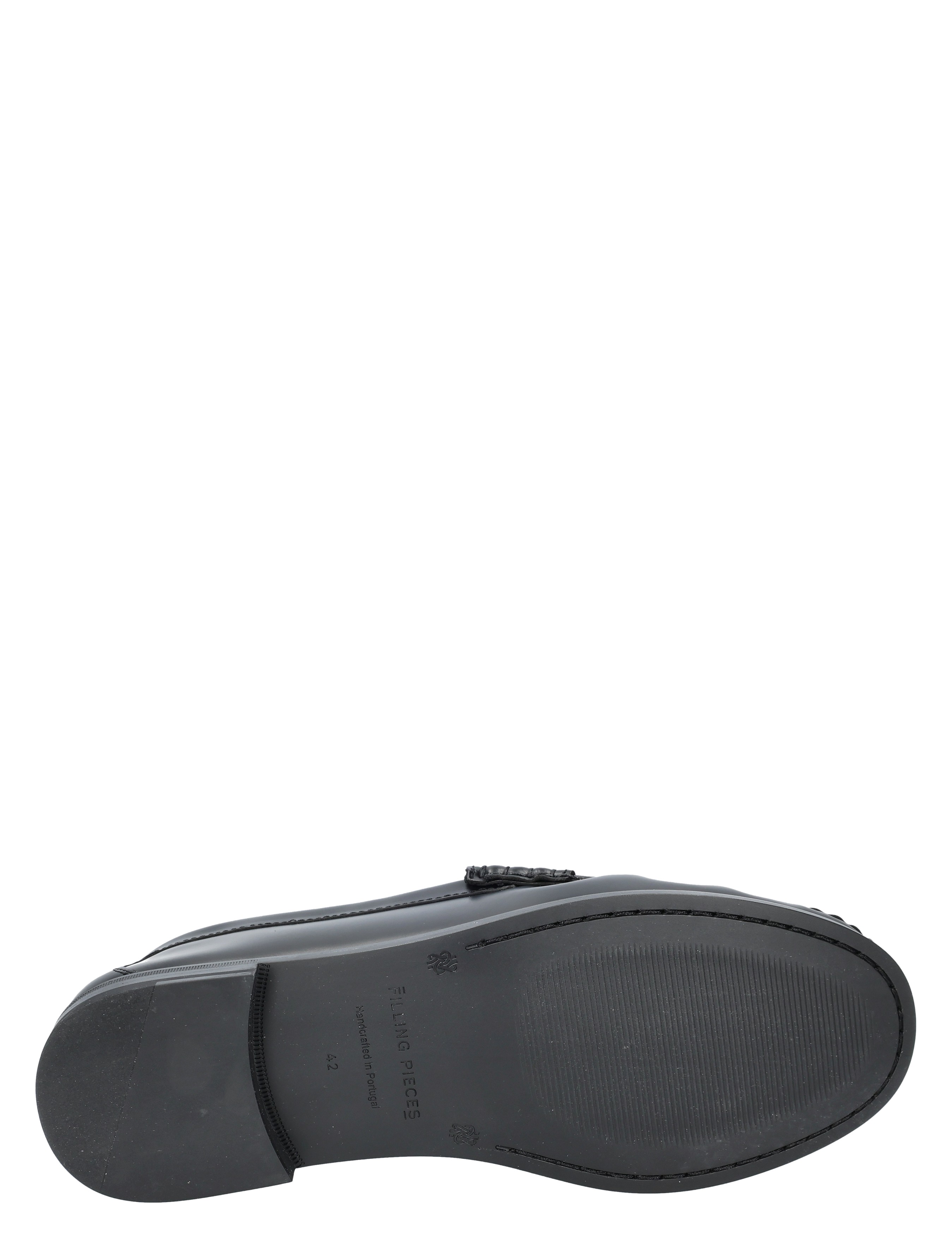 lage boots, schuiven, leren, zwarte uitlaat, zool