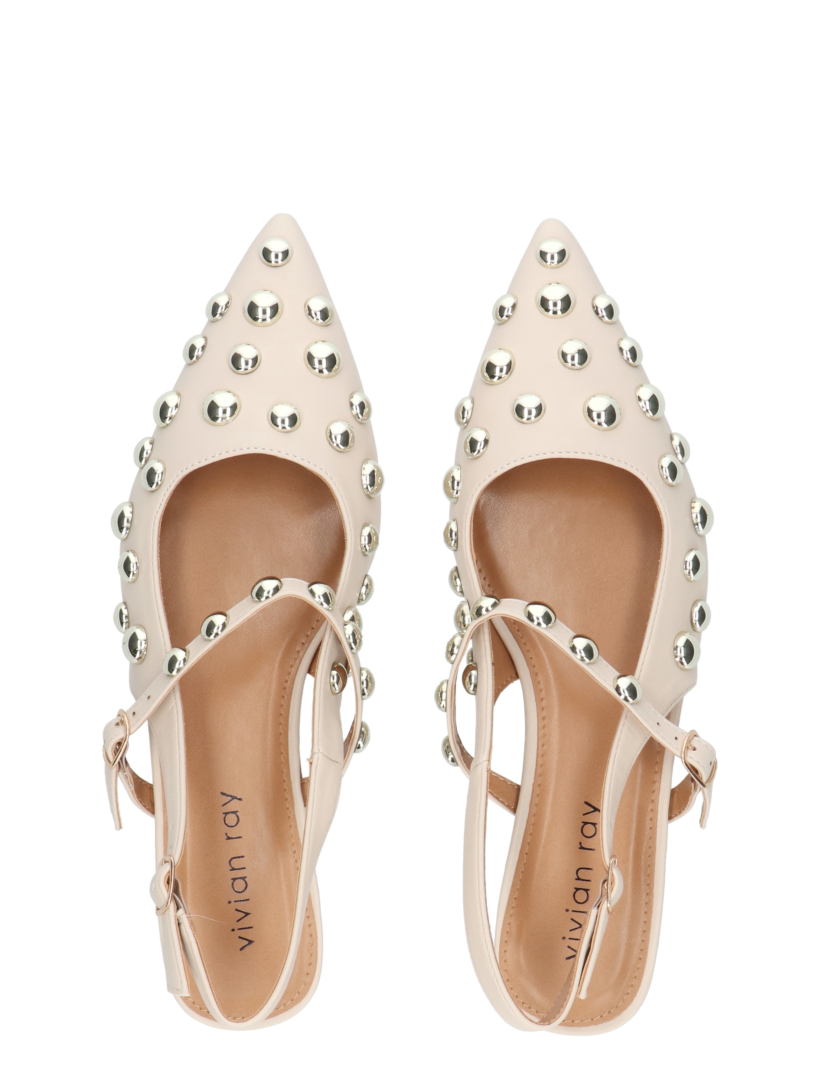 Vivian Ray - Ziloe 2615026 Nude - Dames - Ballerinas - 50201_77_7