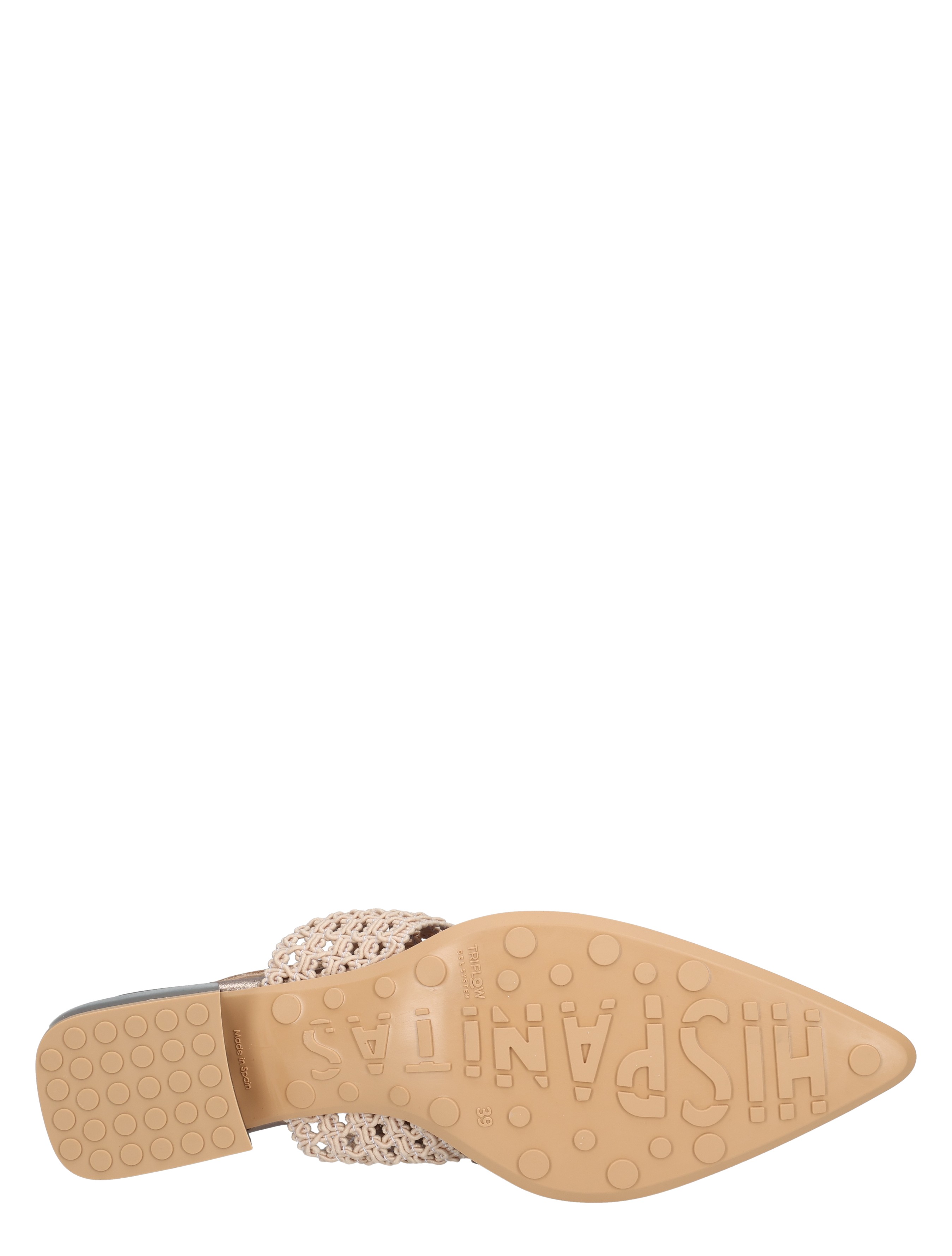 Hispanitas - HV264866 Starmet Taupe Elastic Nude - Dames - Pumps - 50332_77_8