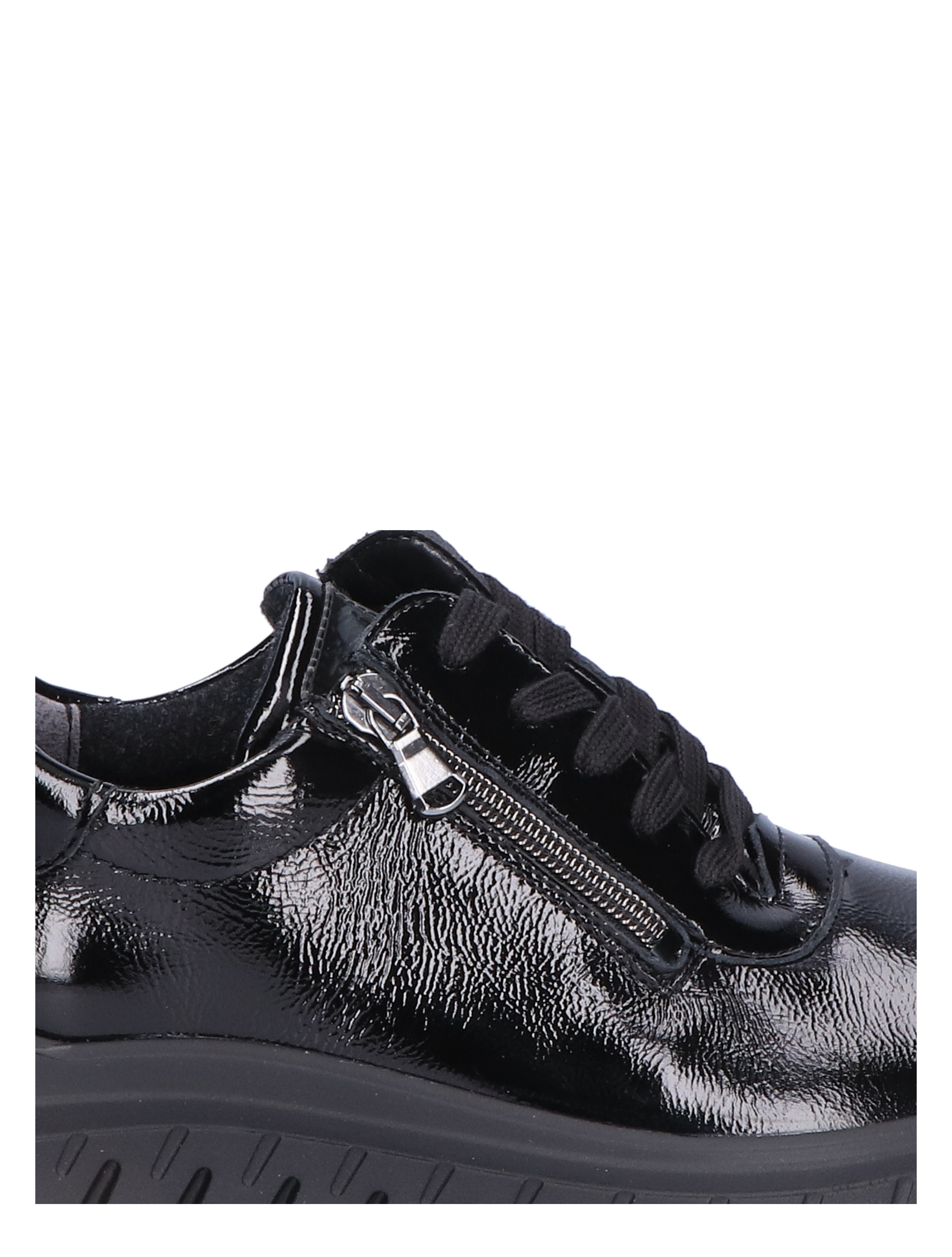 Waldlaufer - 913001 Taipei Black H-Wijdte - Dames - Veterschoenen - Casual Veterschoenen - 45601_10_8