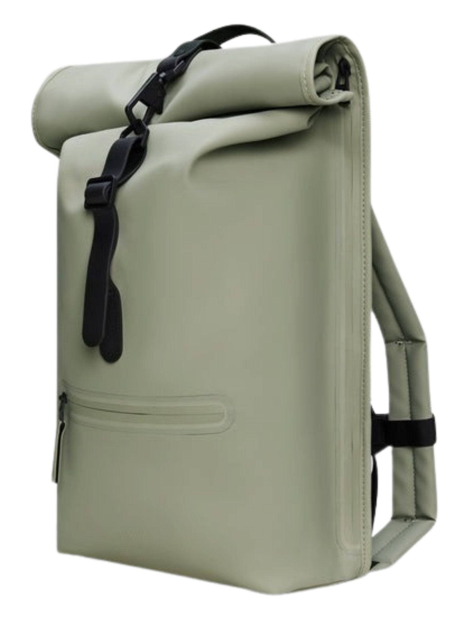 Rains - Rolltop Rucksack 108 Drift Grey - Heren - Schoudertassen - 48335_99_3