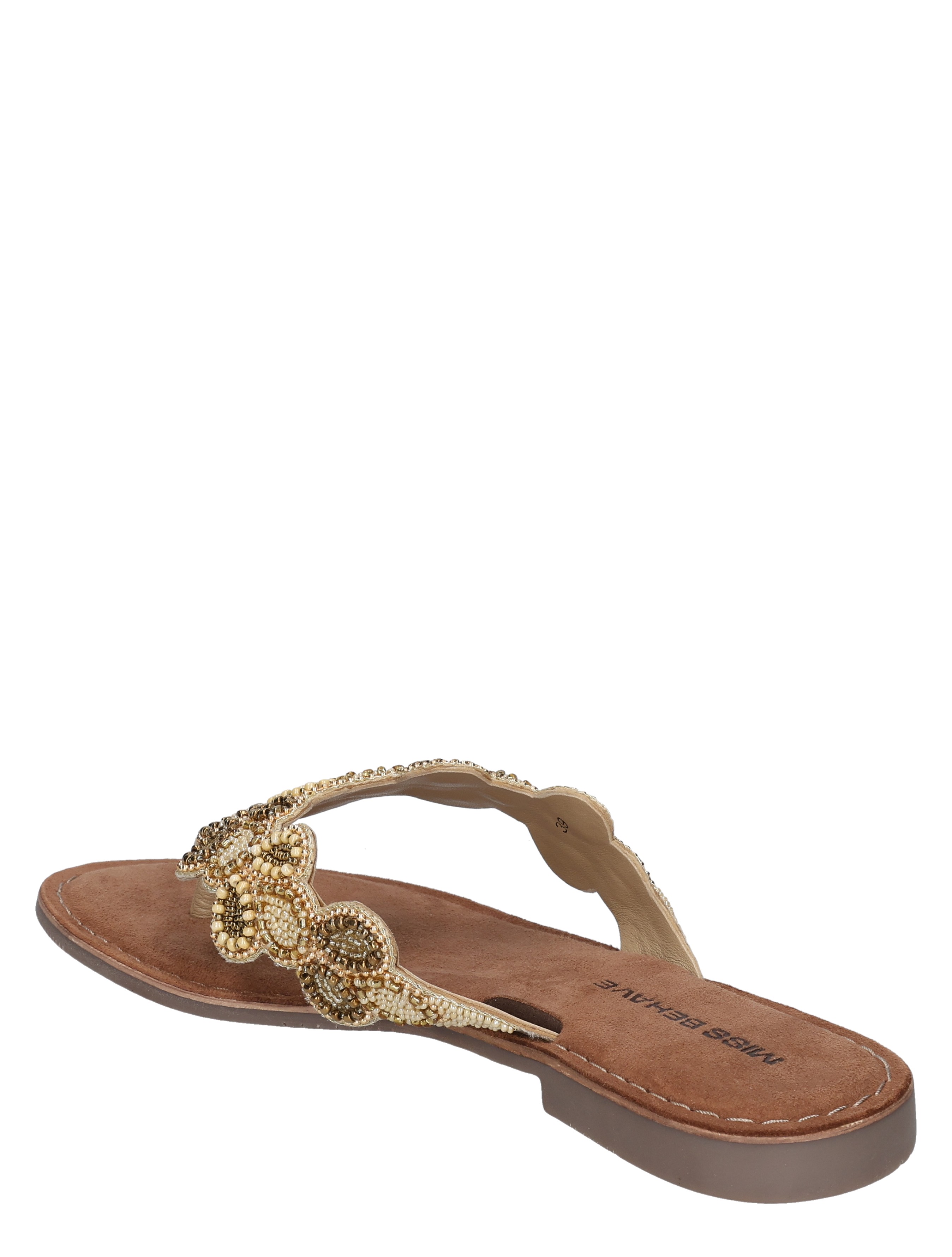 Miss Behave - IF6682 Beige Multi - Dames - Slippers - 50308_55_4