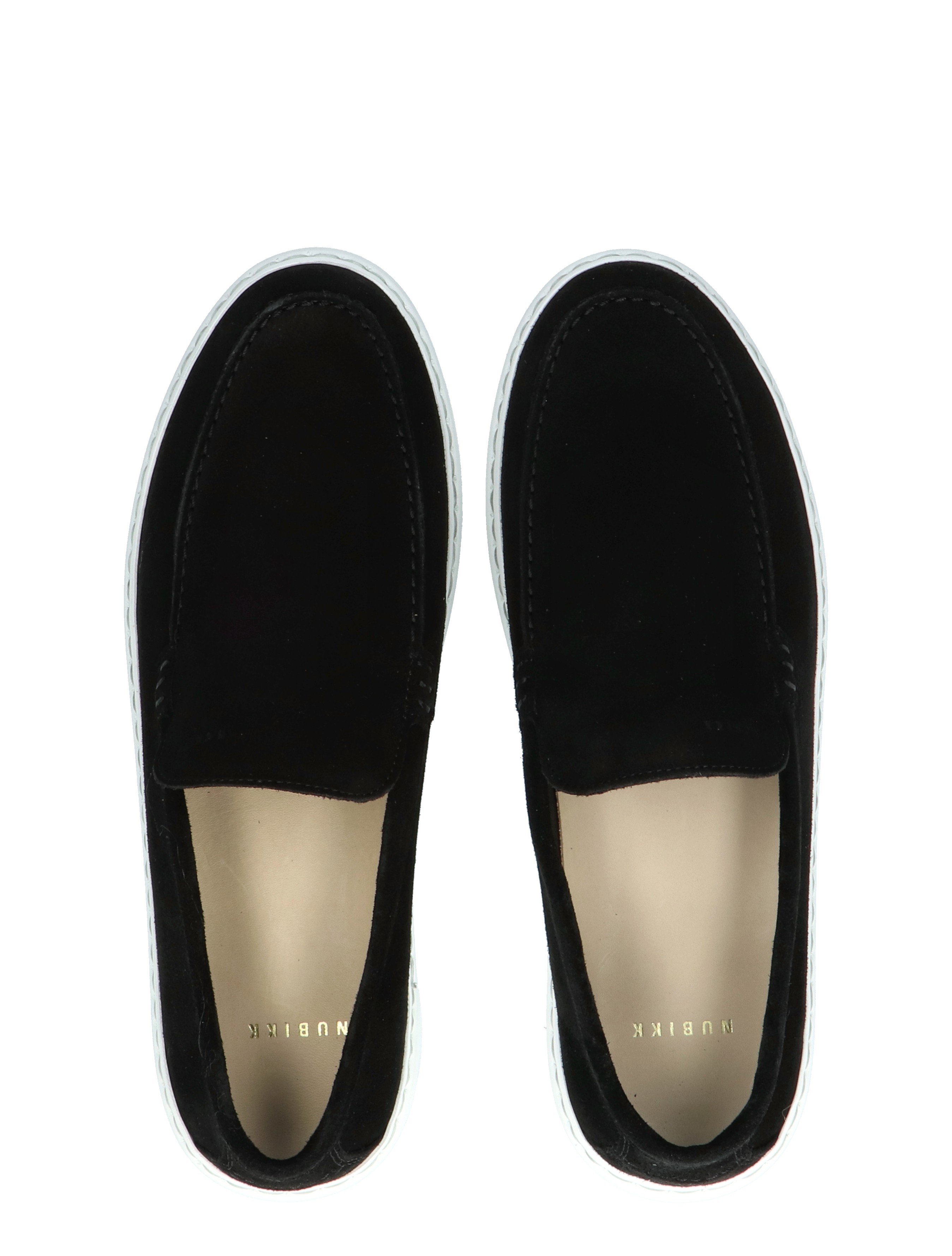 Jiro Mio Men Black Suede