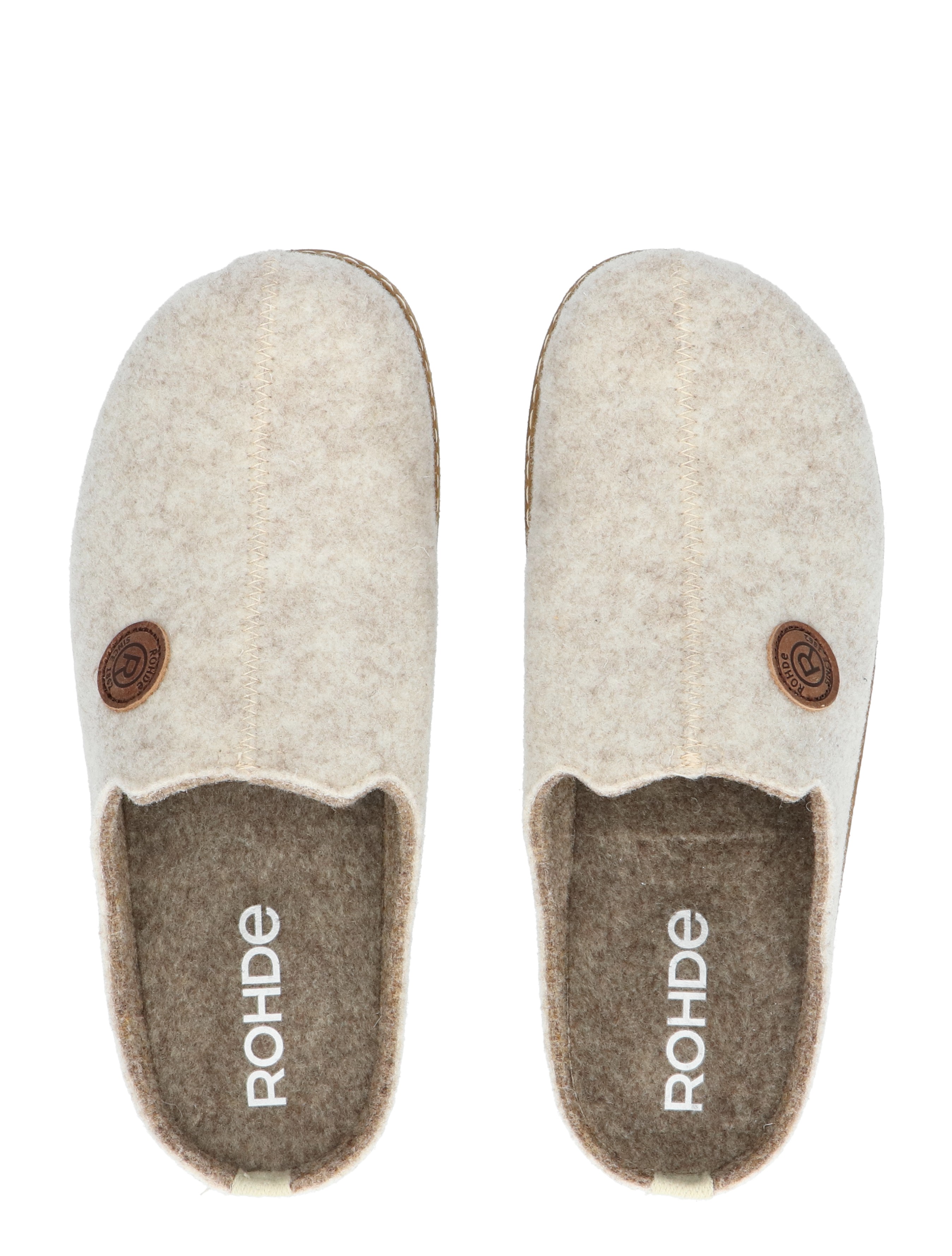 Rohde - 6120 Silk Beige - Dames - Pantoffels - 46113_77_7