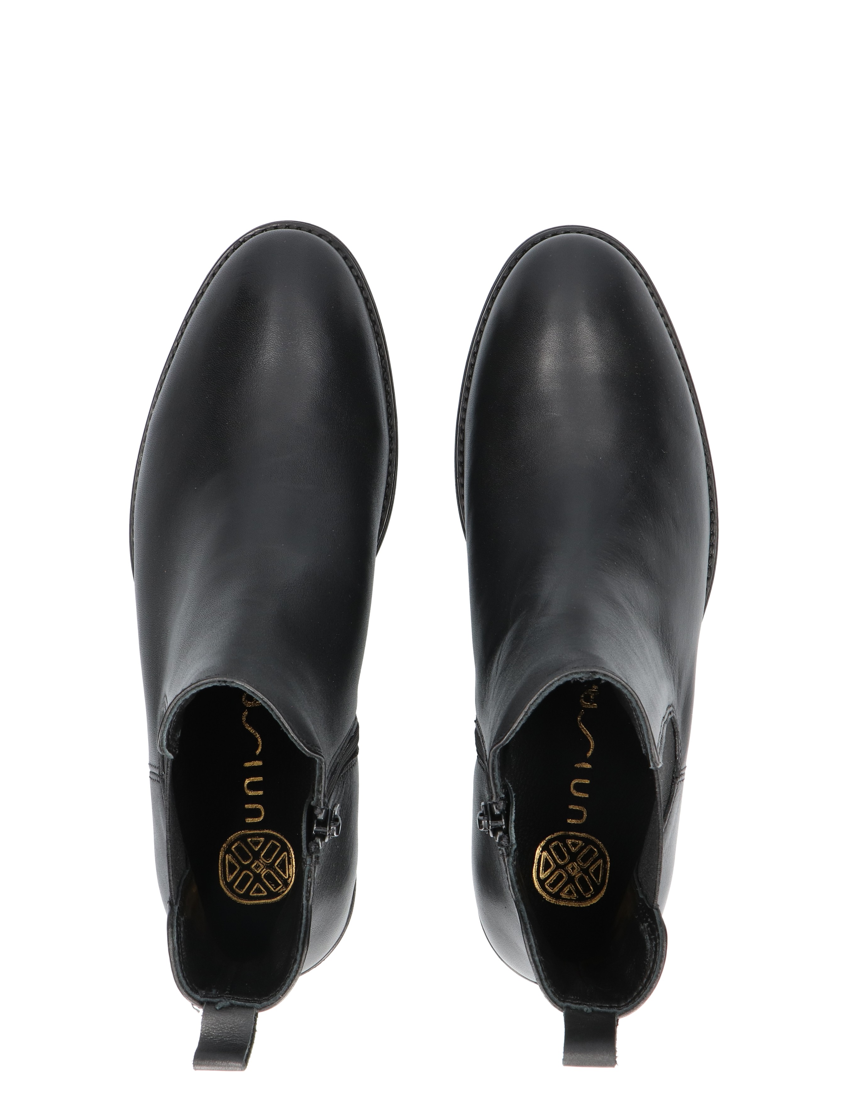 Unisa - Barty Black Leather - Dames - Boots - Chelsea Boots - 49096_11_7