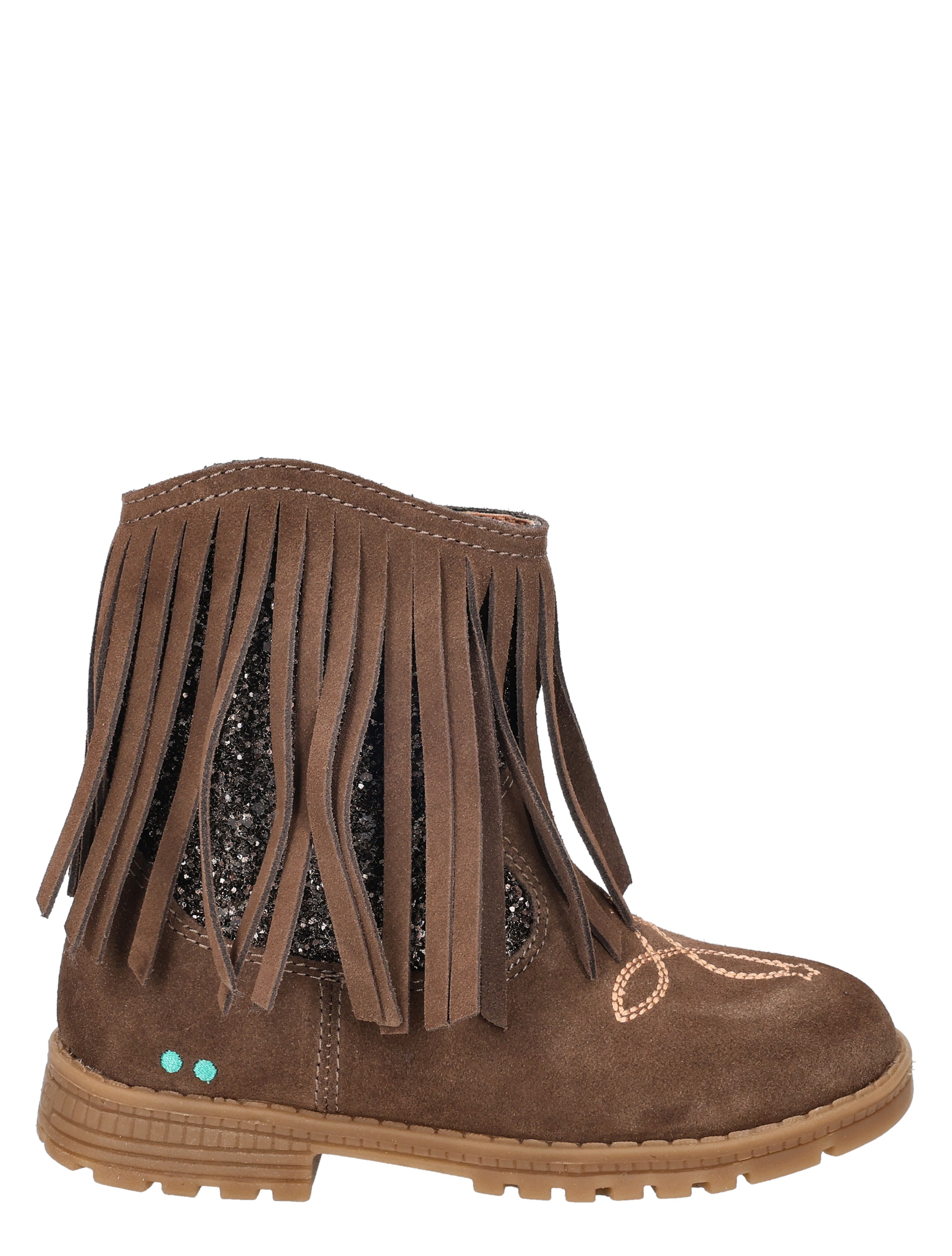 Bunnies - Tillie Trots 226722-417 Dark Brown - Meisjes - Boots - Enkellaarsjes - 52082_22_1
