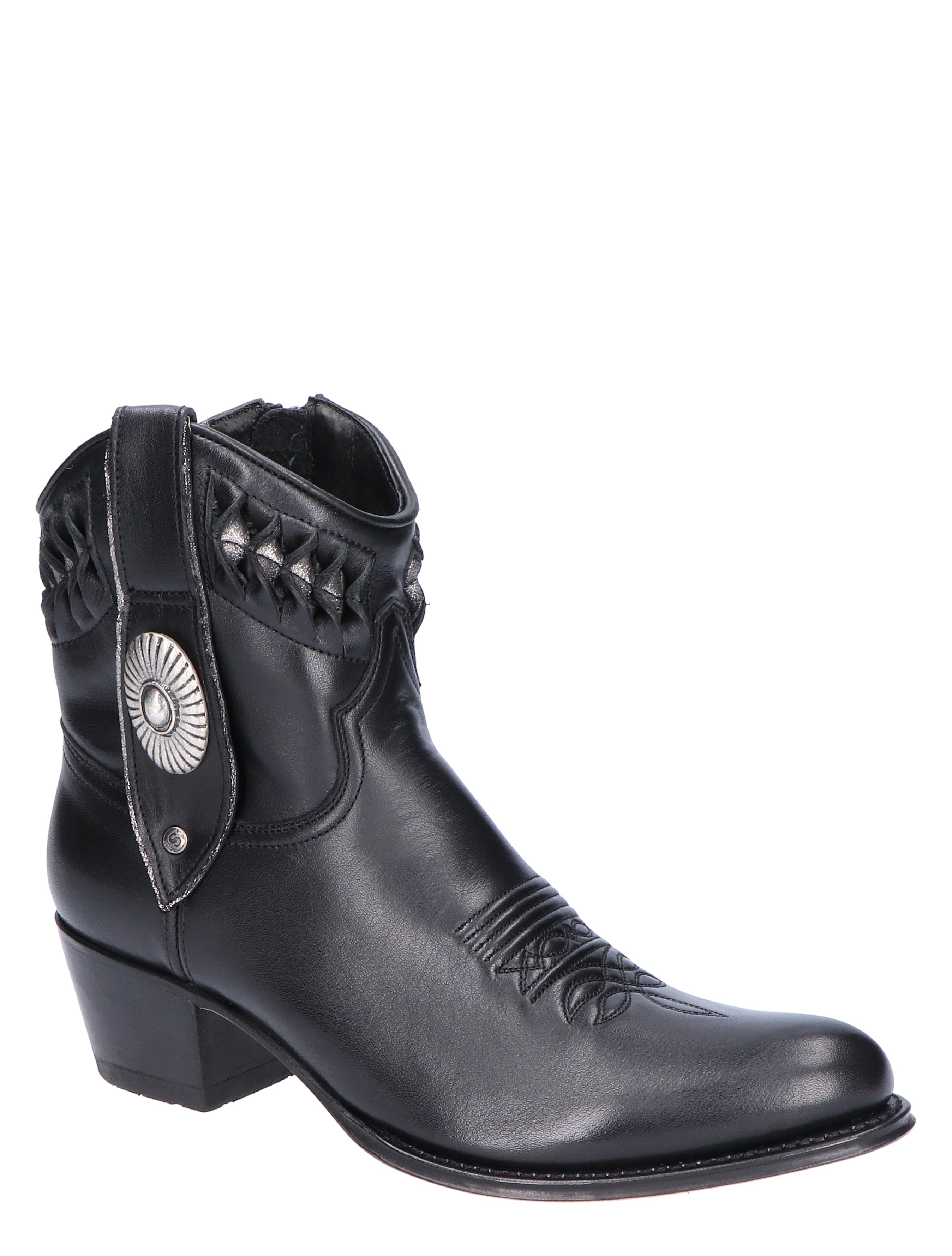 Sendra - 18820 Shayna Debora Salvaje Black - Dames - Boots - Cowboylaarzen - 45947_11_3