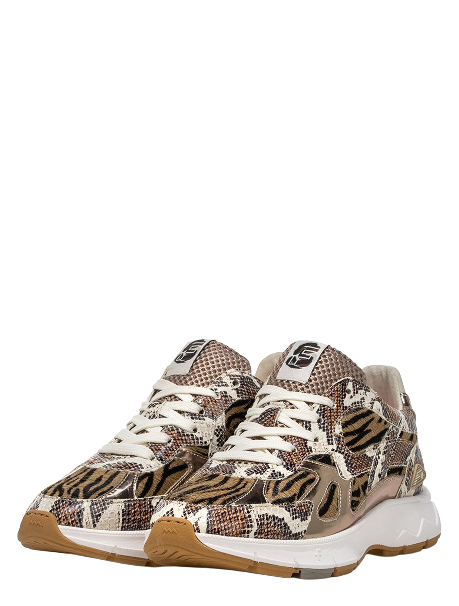 Floris van Bommel - Daysi 10167 07.00 Brown - Dames - Sneakers - Lage Sneakers - 51494_22_2