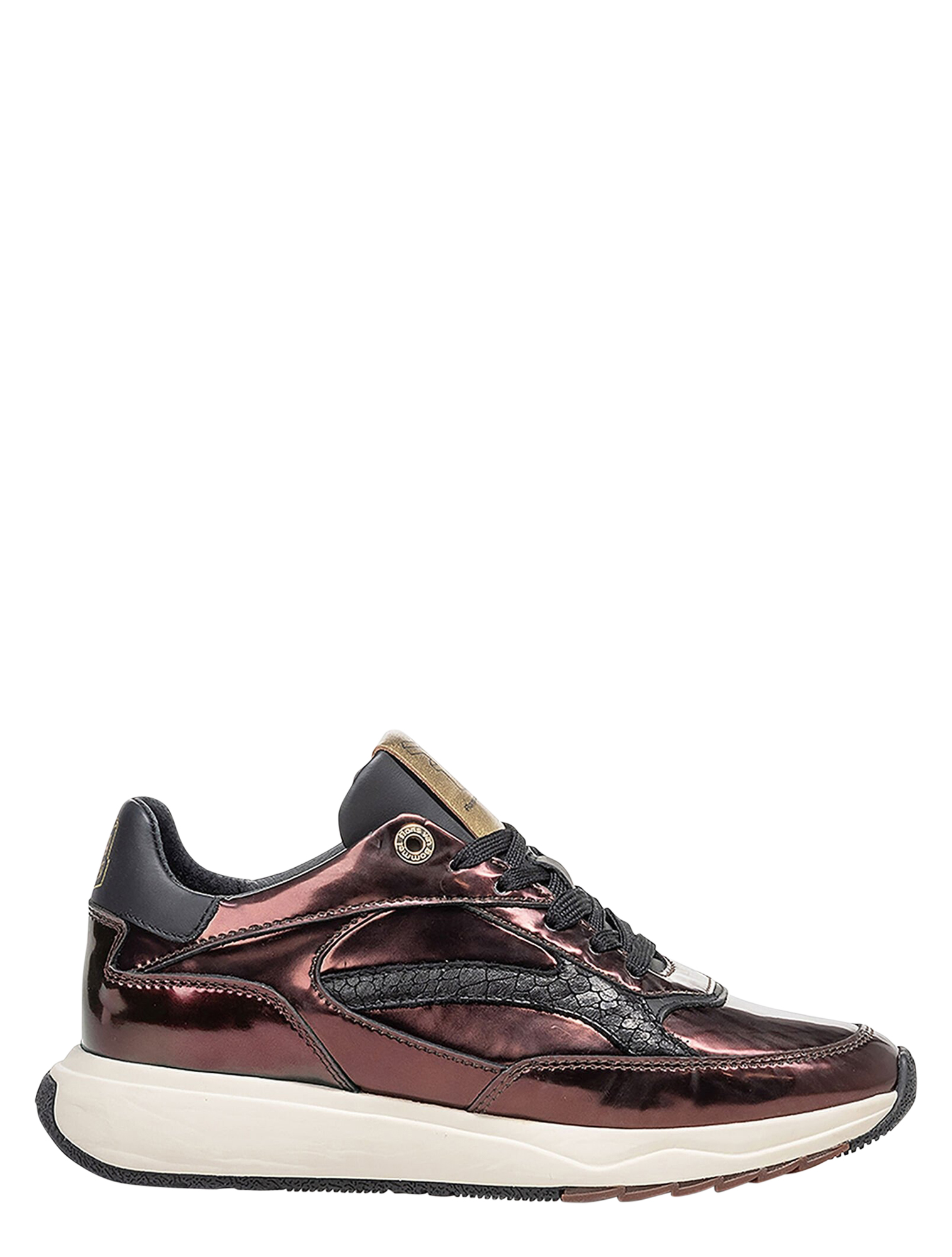 Floris van Bommel - Suvi SFW-10138 21-01 Dark Brown G-Wijdte - Dames - Sneakers - Lage Sneakers - 50098_22_1