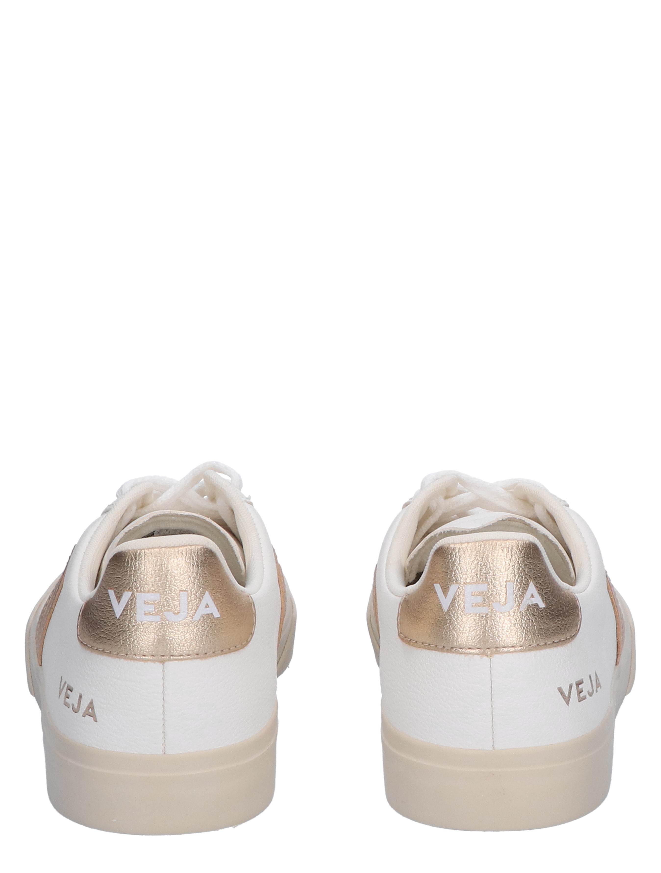 Campo Women Leather White Gold