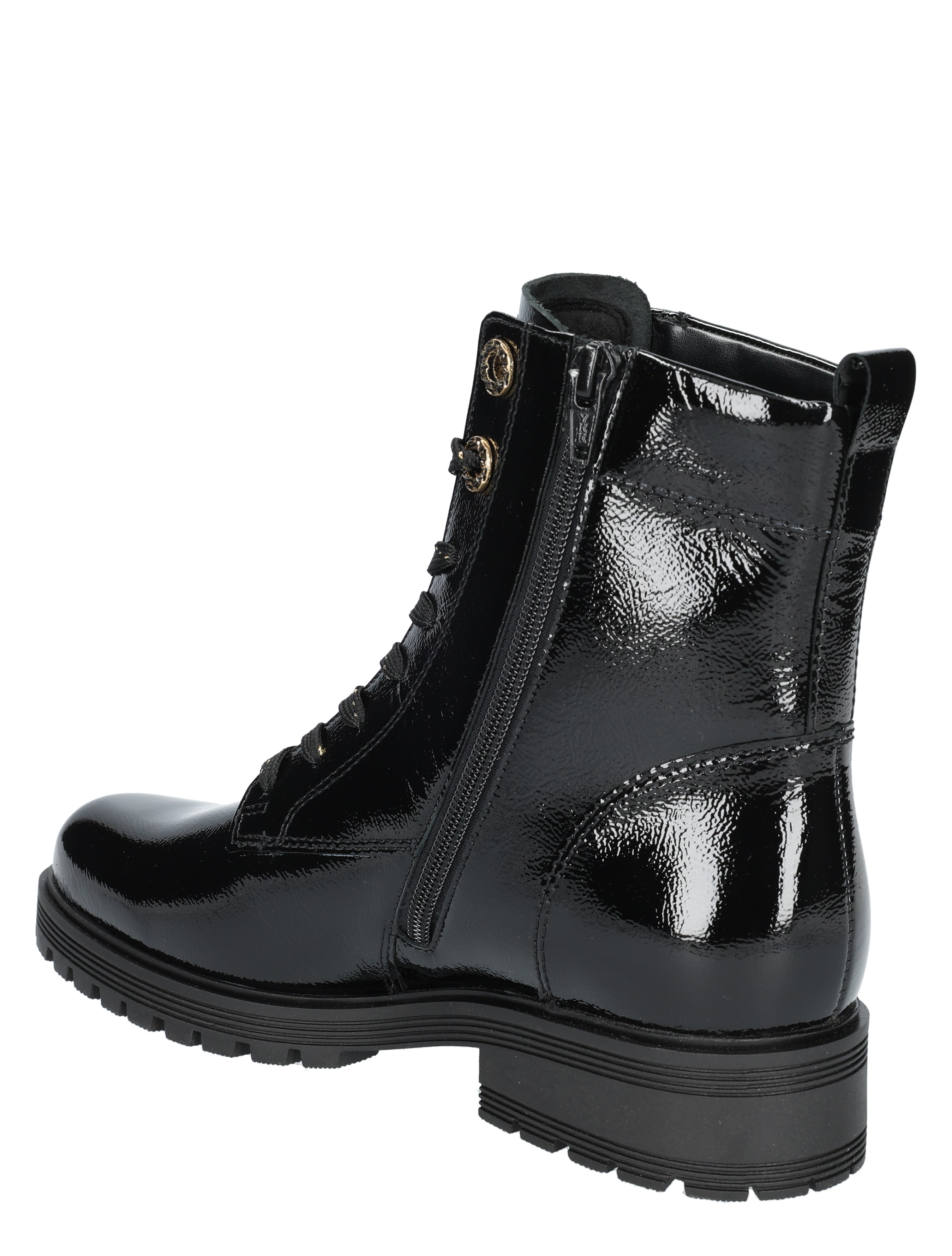 Gabor - 72.765.97 Black H-Wijdte - Dames - Boots - Veter Boots - 48229_10_4