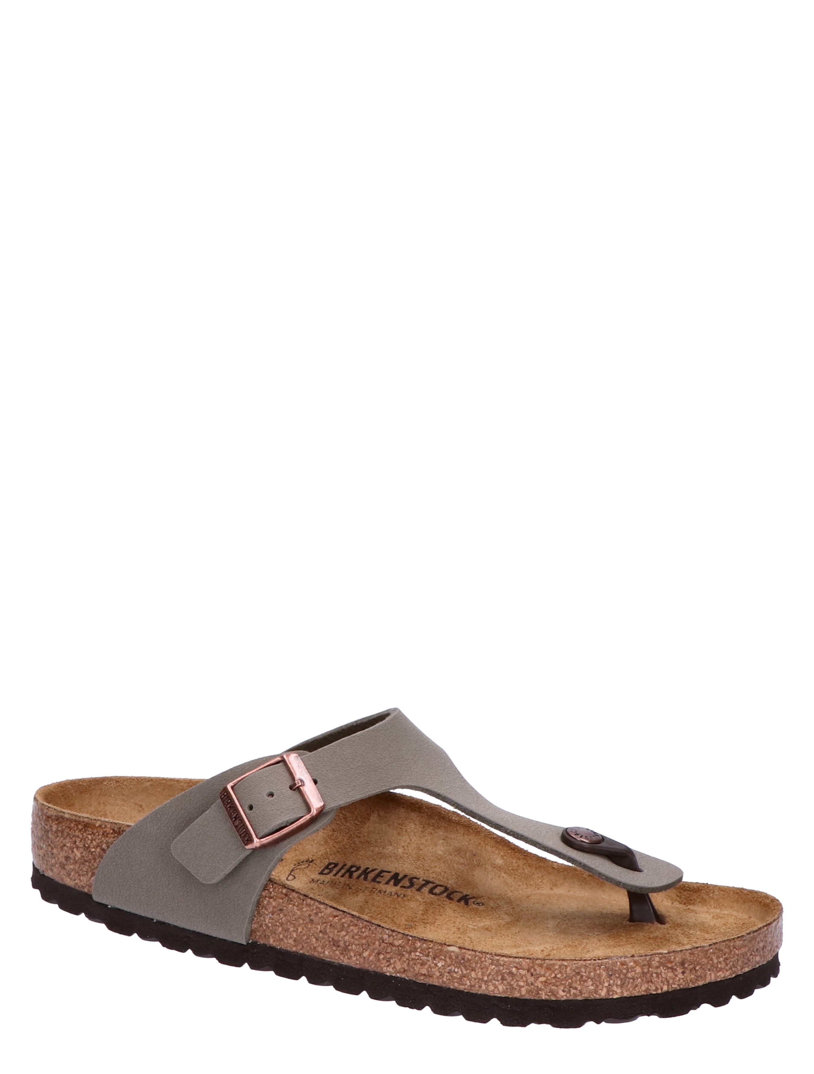 Birkenstock - Gizeh Stone Birko-Flor Regular - Heren - Slippers - 43750_99_5