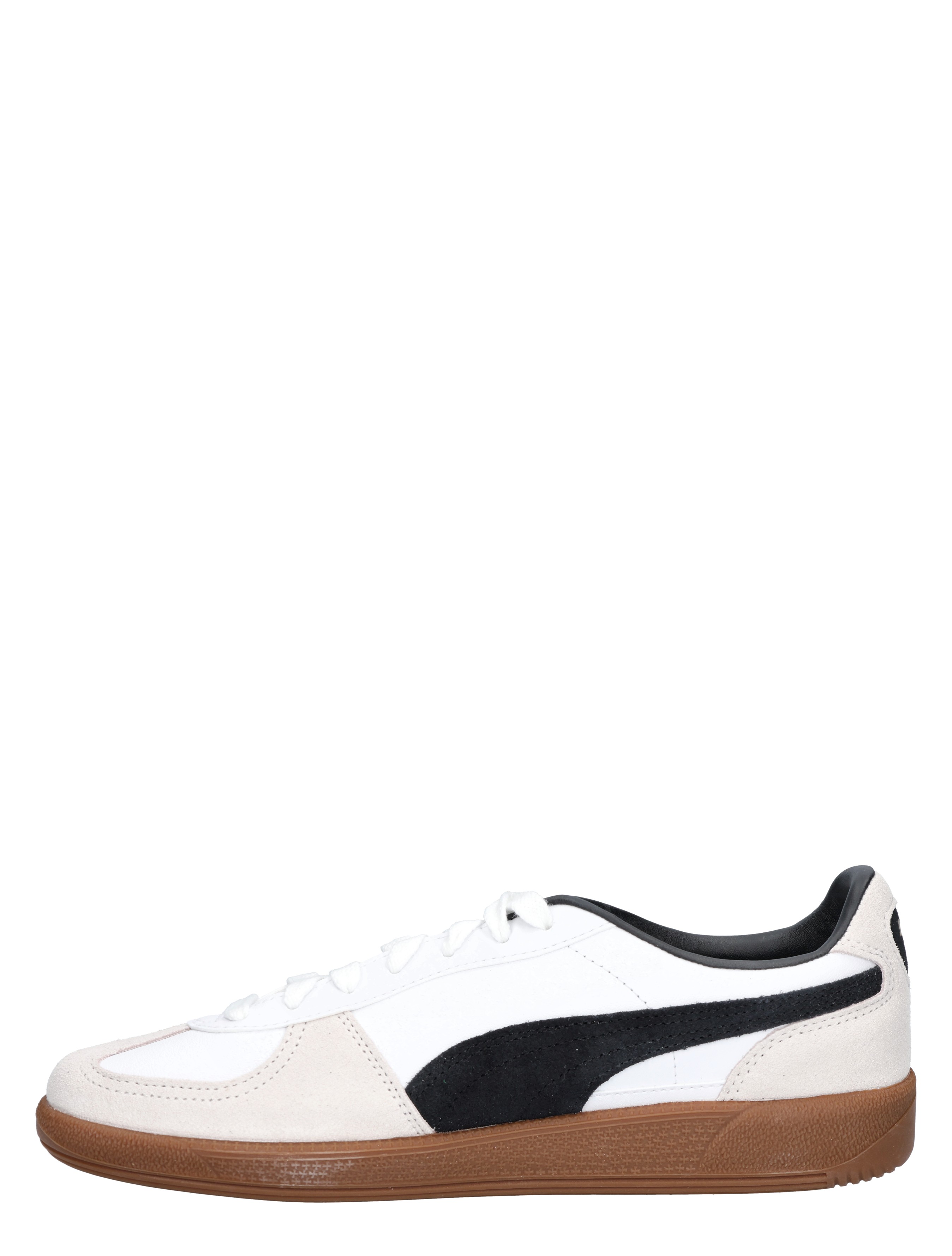 Puma - Palermo 396464 01 White Leather - Heren - Lage Sneakers - Sneakers - 48073_88_2