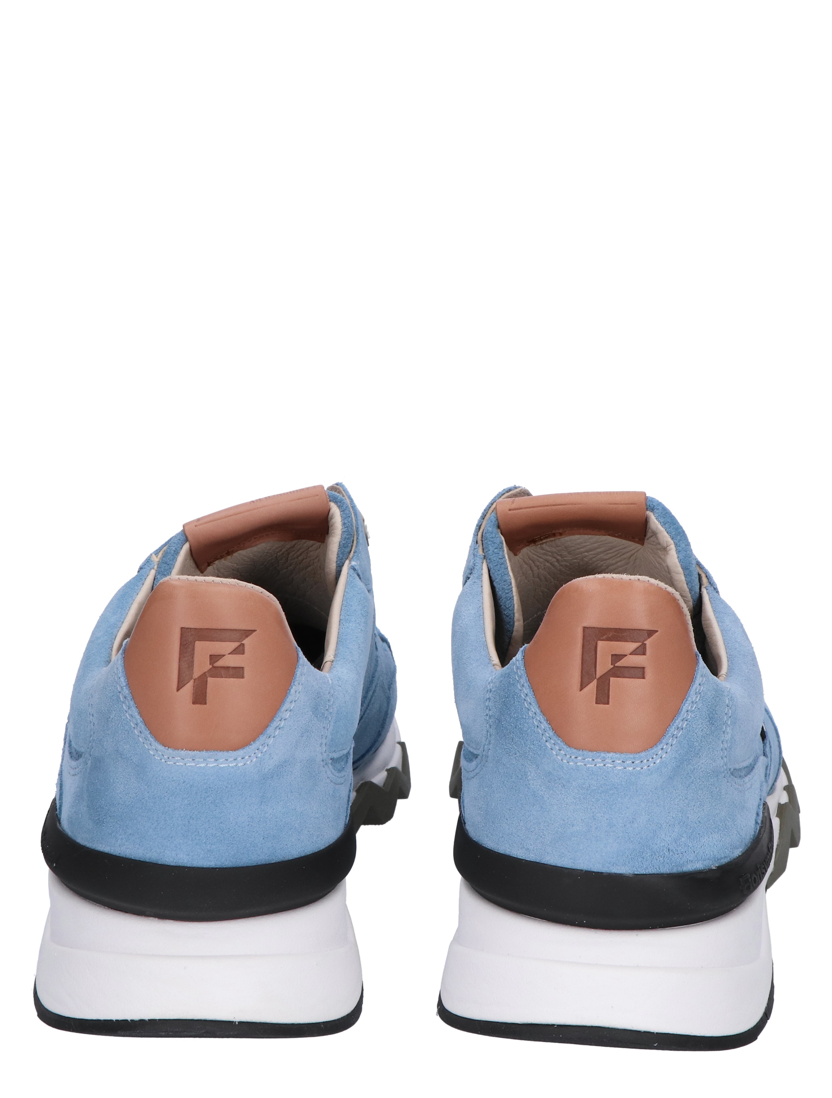 Floris van Bommel - De Zager 02.24 Light Blue G+Wijdte - Heren - Lage Sneakers - Sneakers - 42040_33_6