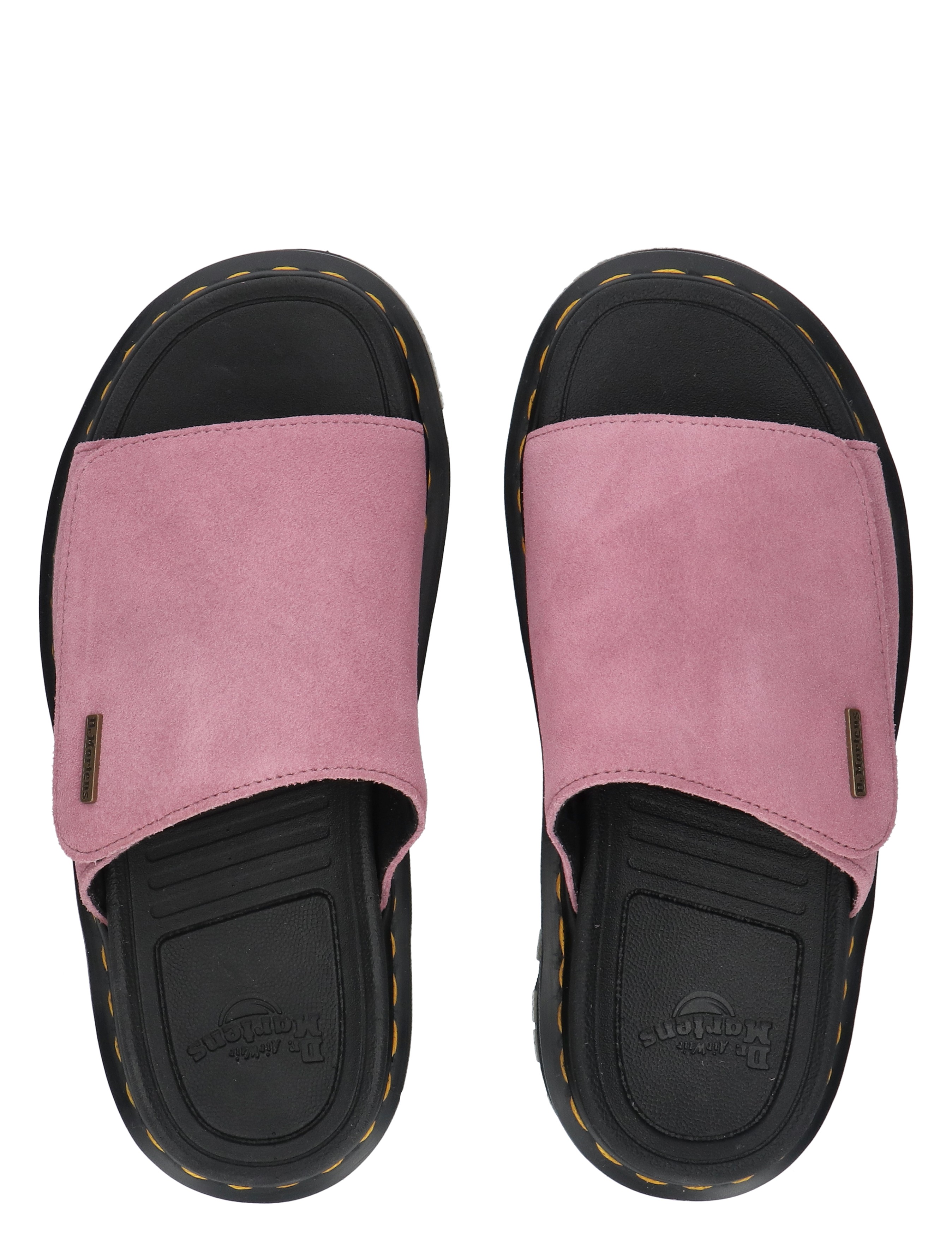 slippers, sandalen, pink, suede, open toes