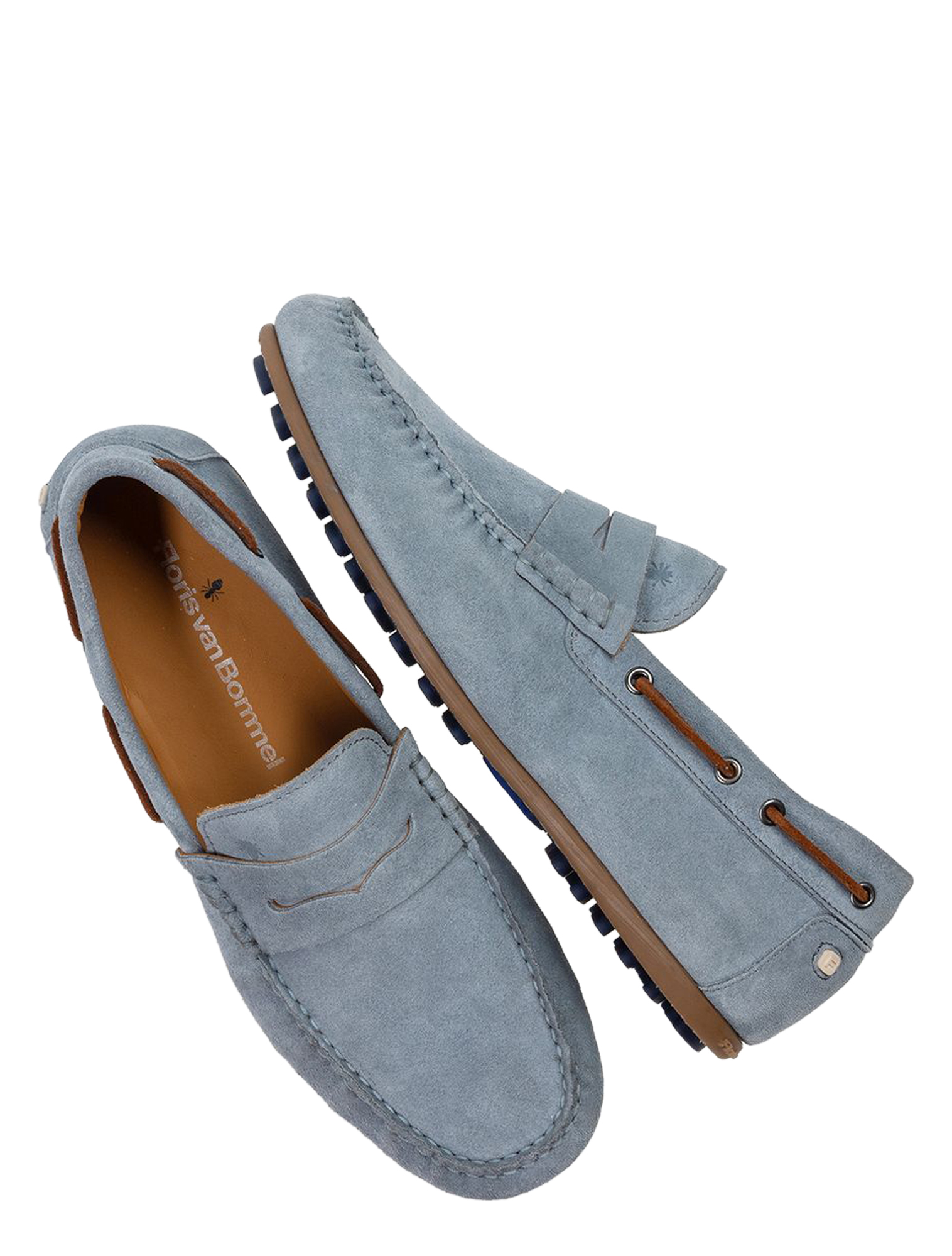Floris van Bommel - De Drijver 40026 02.02 Light Blue H-Wijdte - Heren - Loafers - 51466_03_3