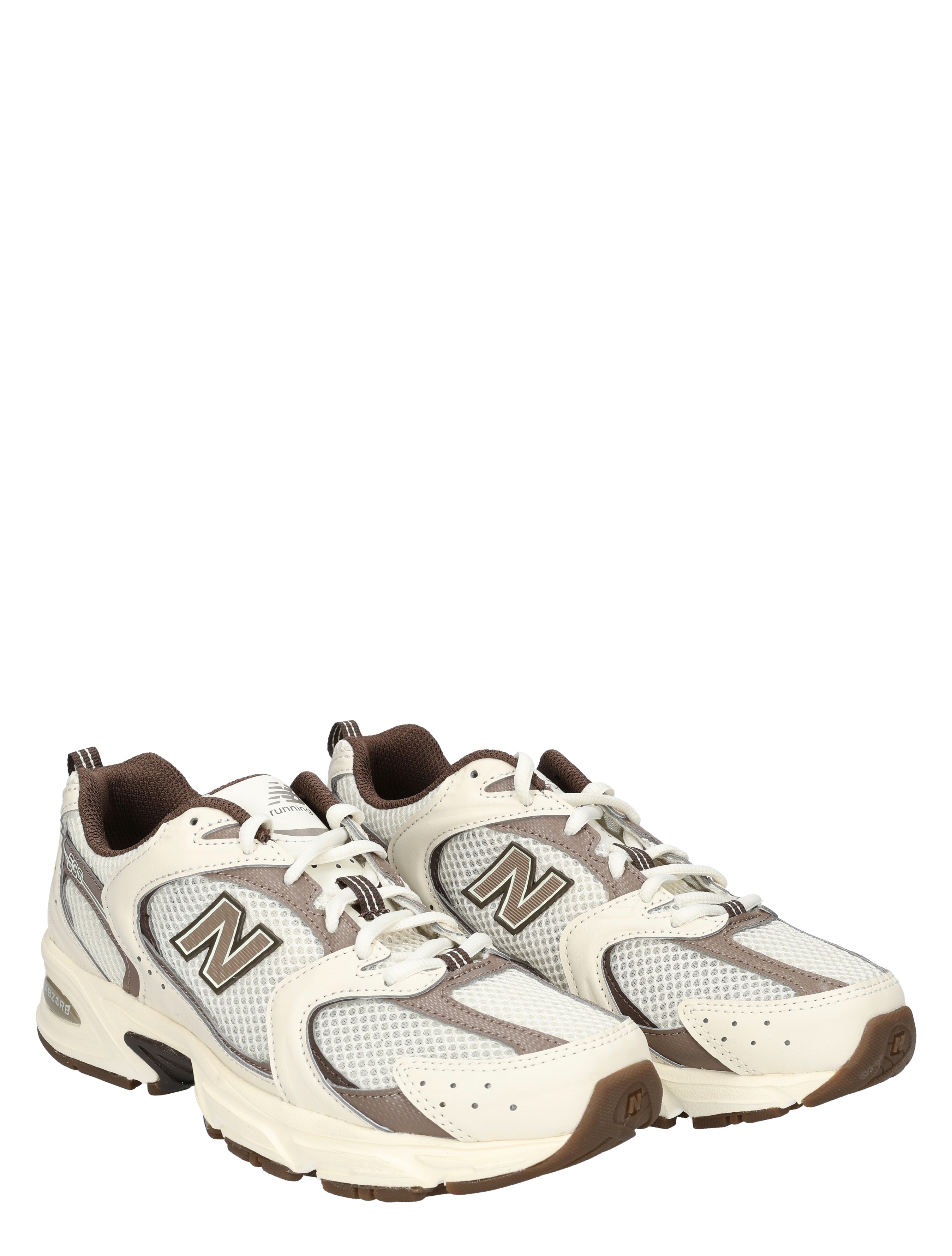 sneakers, mesh, wit, crème, neutraal