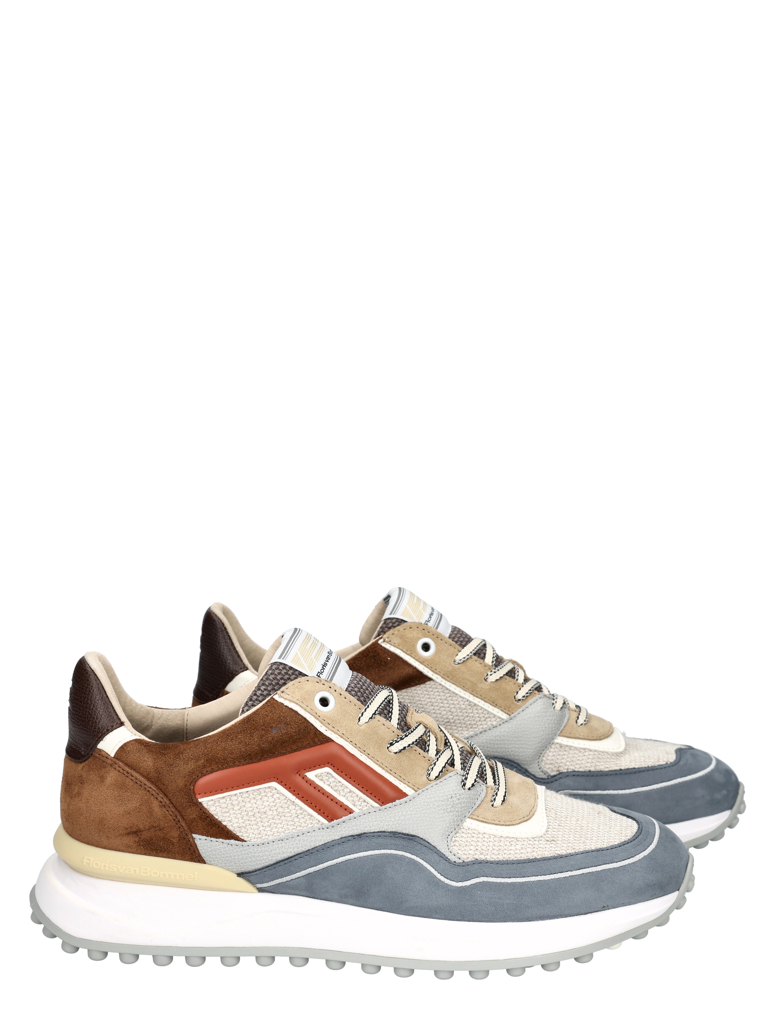 Floris van Bommel - De Noppi 10139 42-05 Light Blue G+ Wijdte - Heren - Lage Sneakers - Sneakers - 50672_33_6